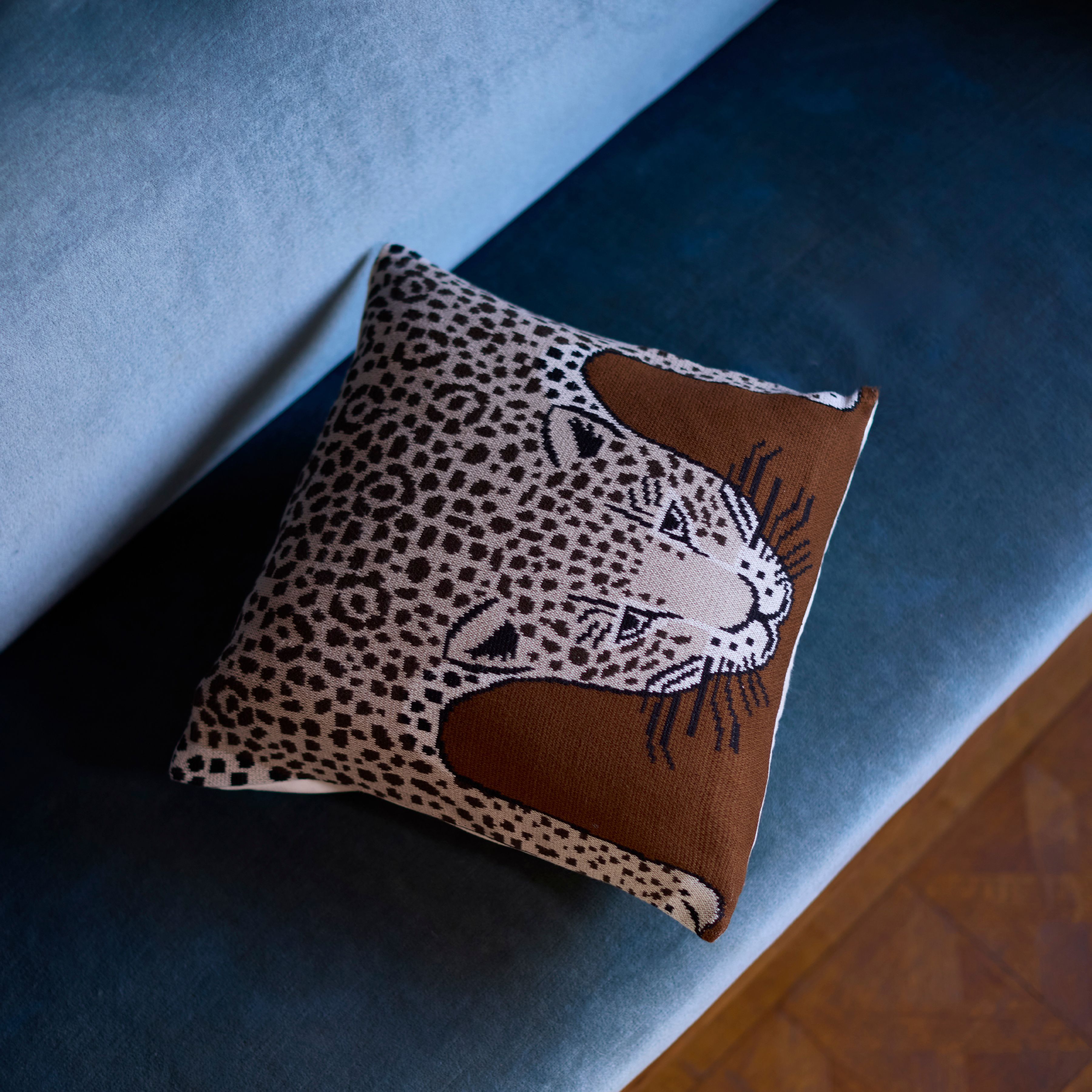 Copricuscino 40 - Leopard - Beige