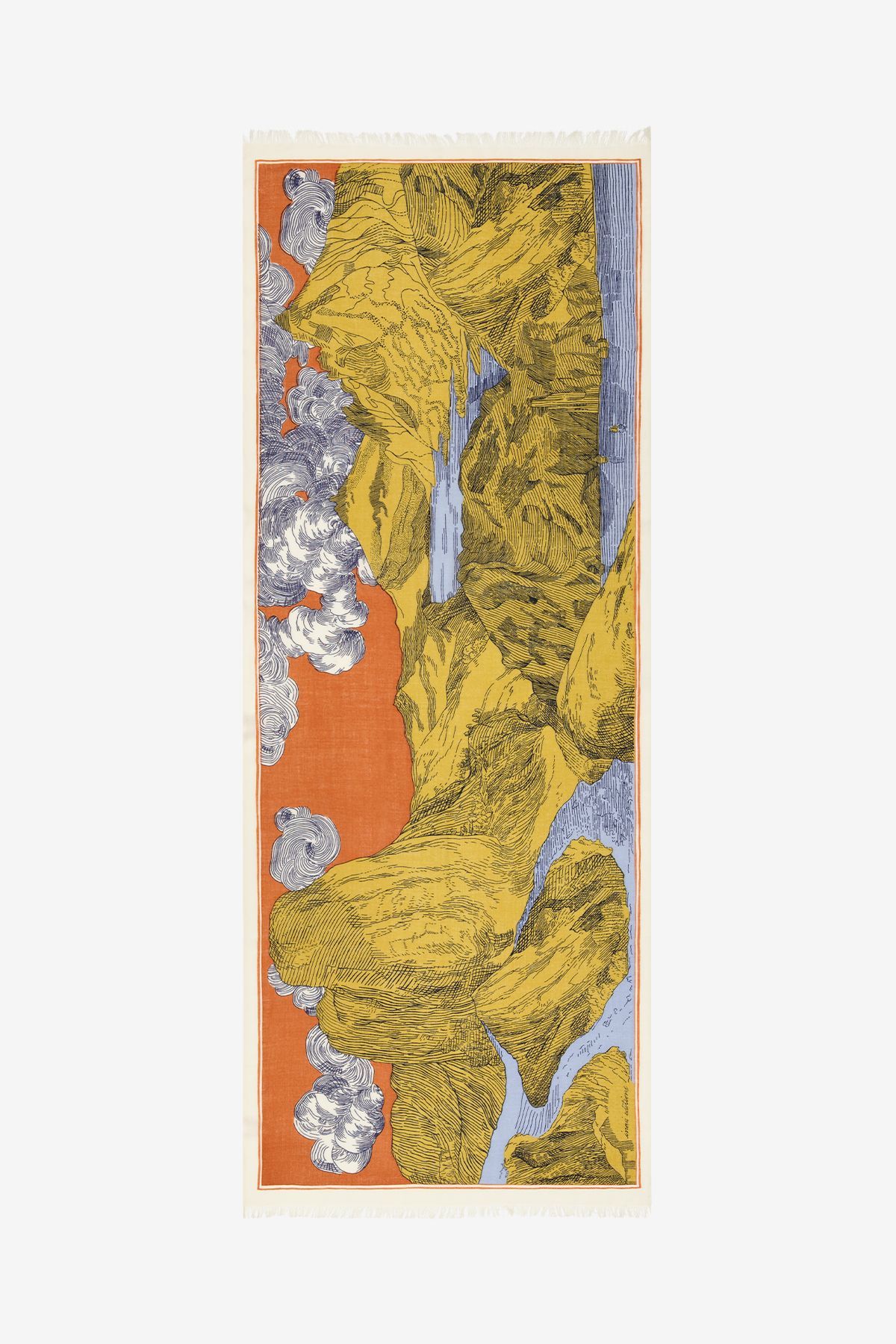 Écharpe 70 - Montana - Orange