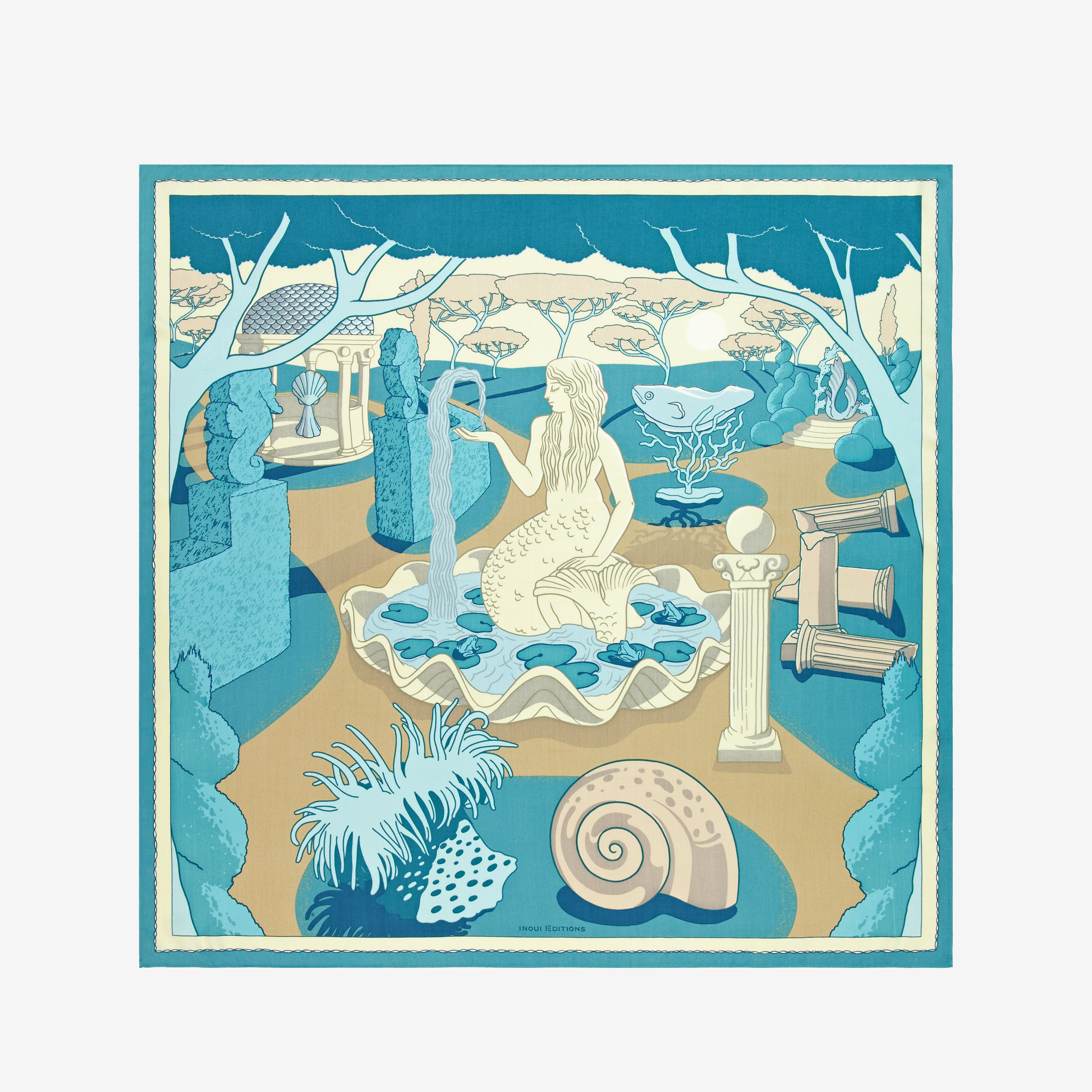 Square 100 - Jardin - Turquoise