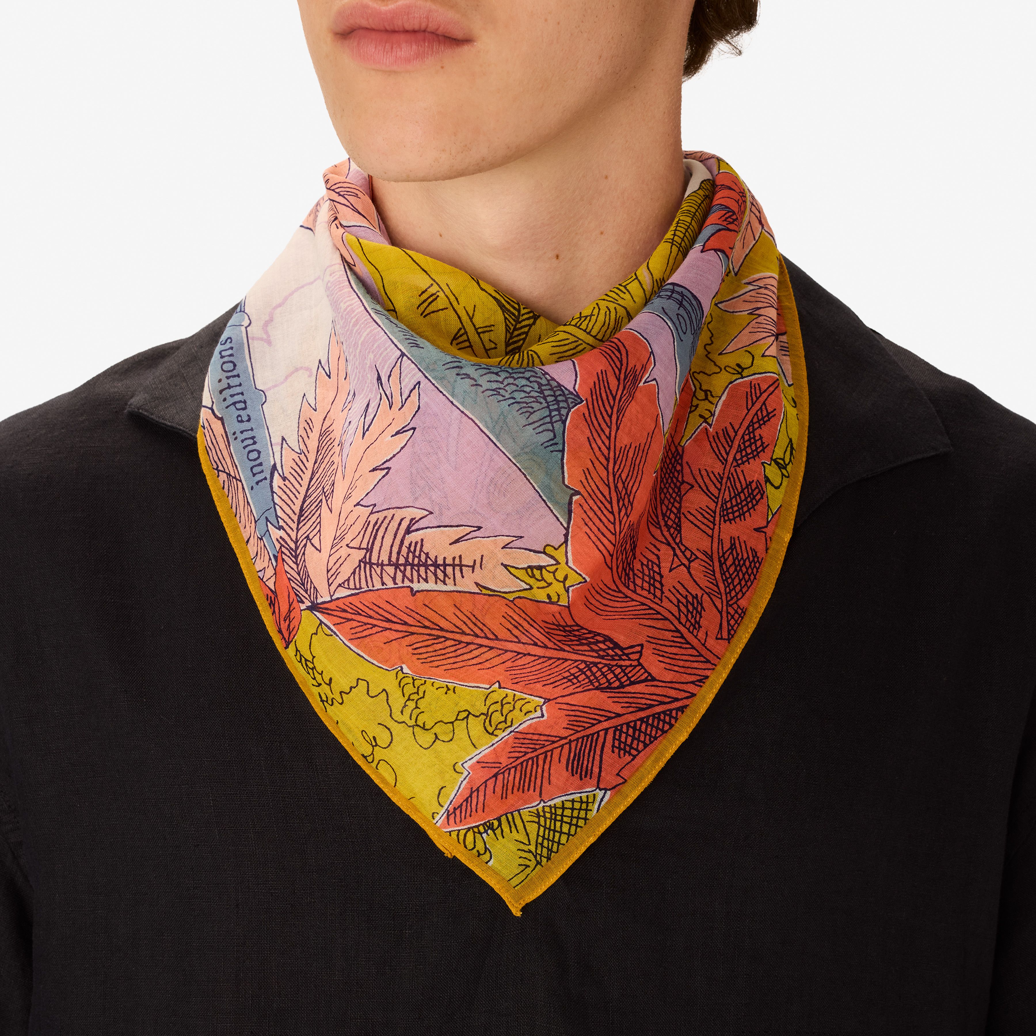 Square 65 Cotton - Robinson - Purple