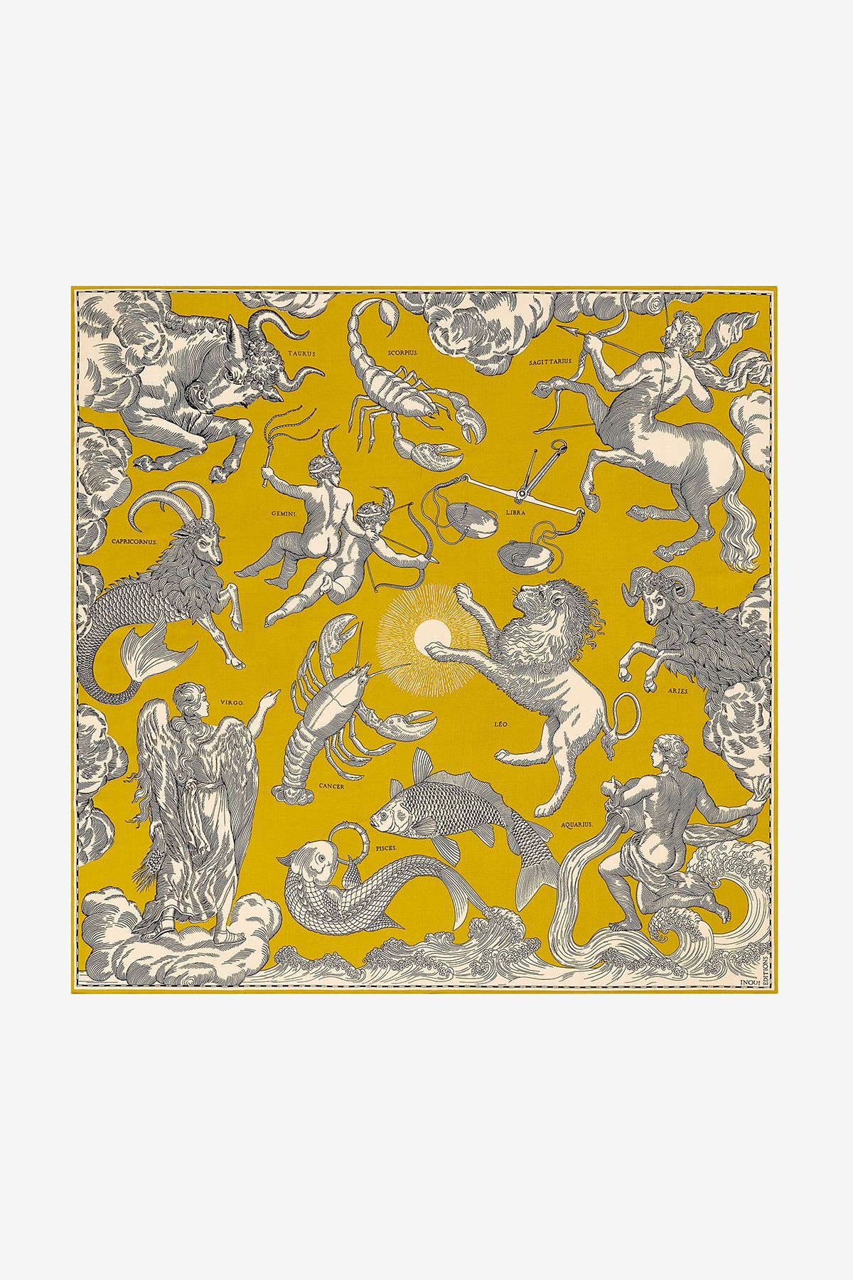 Square 130 - Astrologie - Yellow