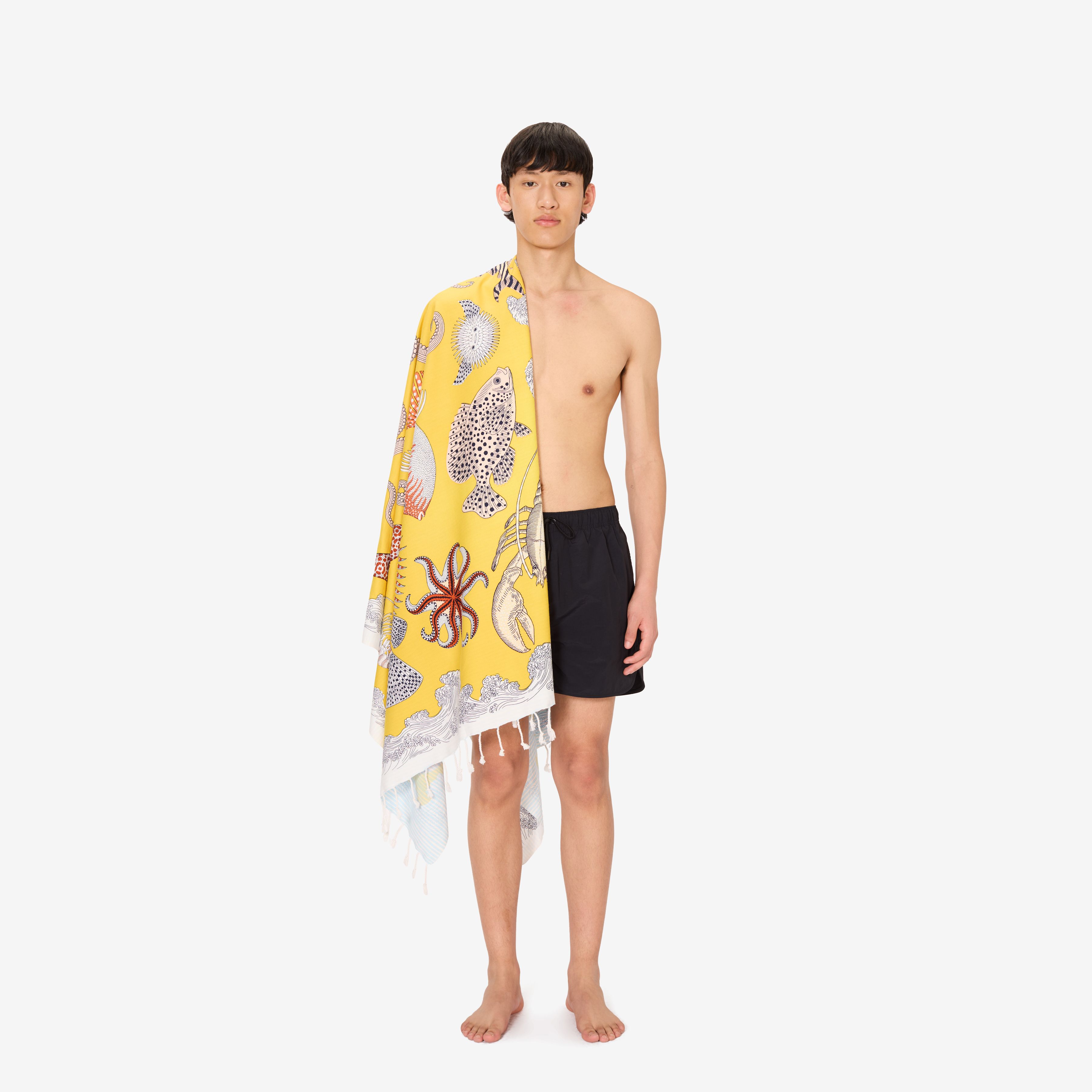 Fouta Towel 100 - Poseidon - Yellow