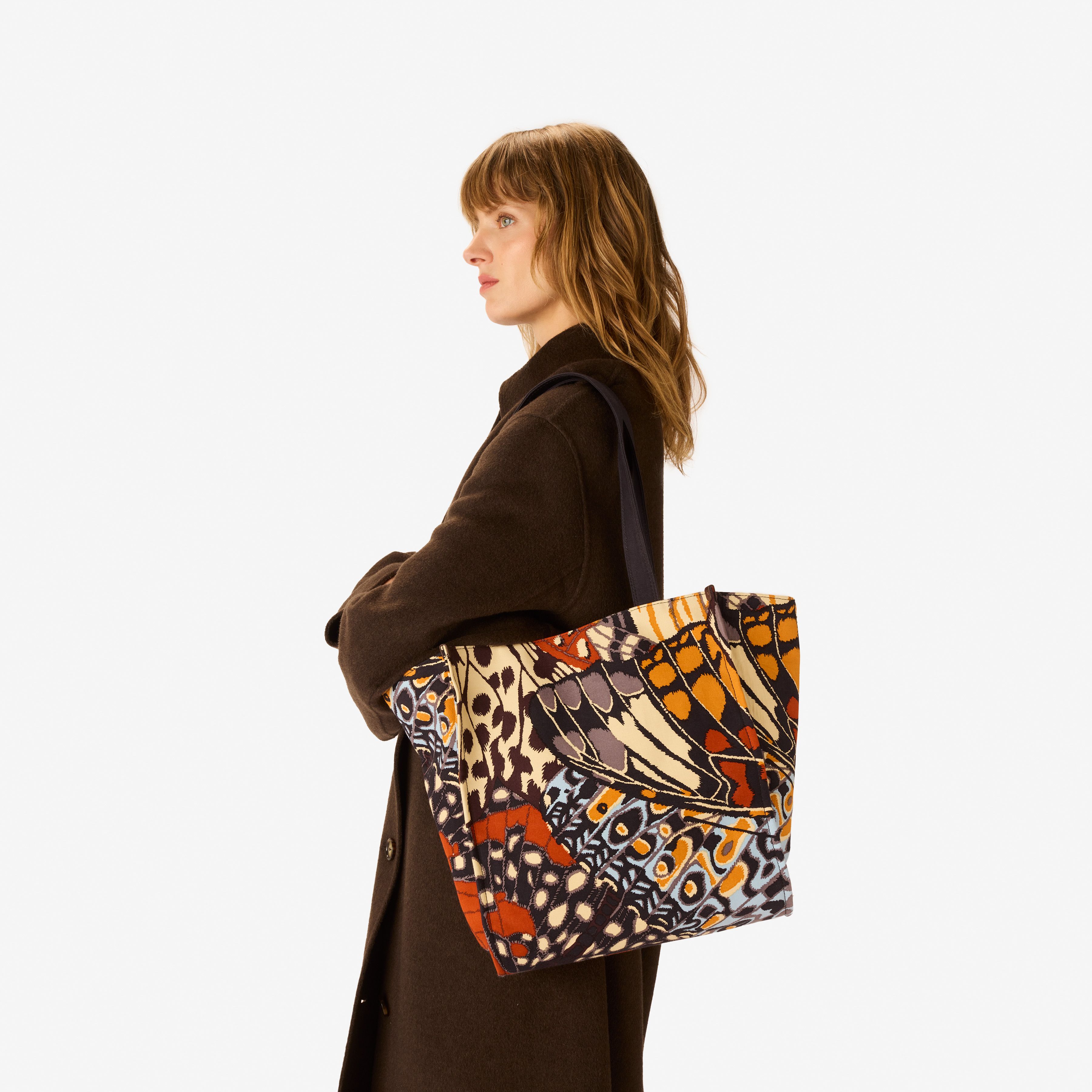 Totebag - Papillons - Natural