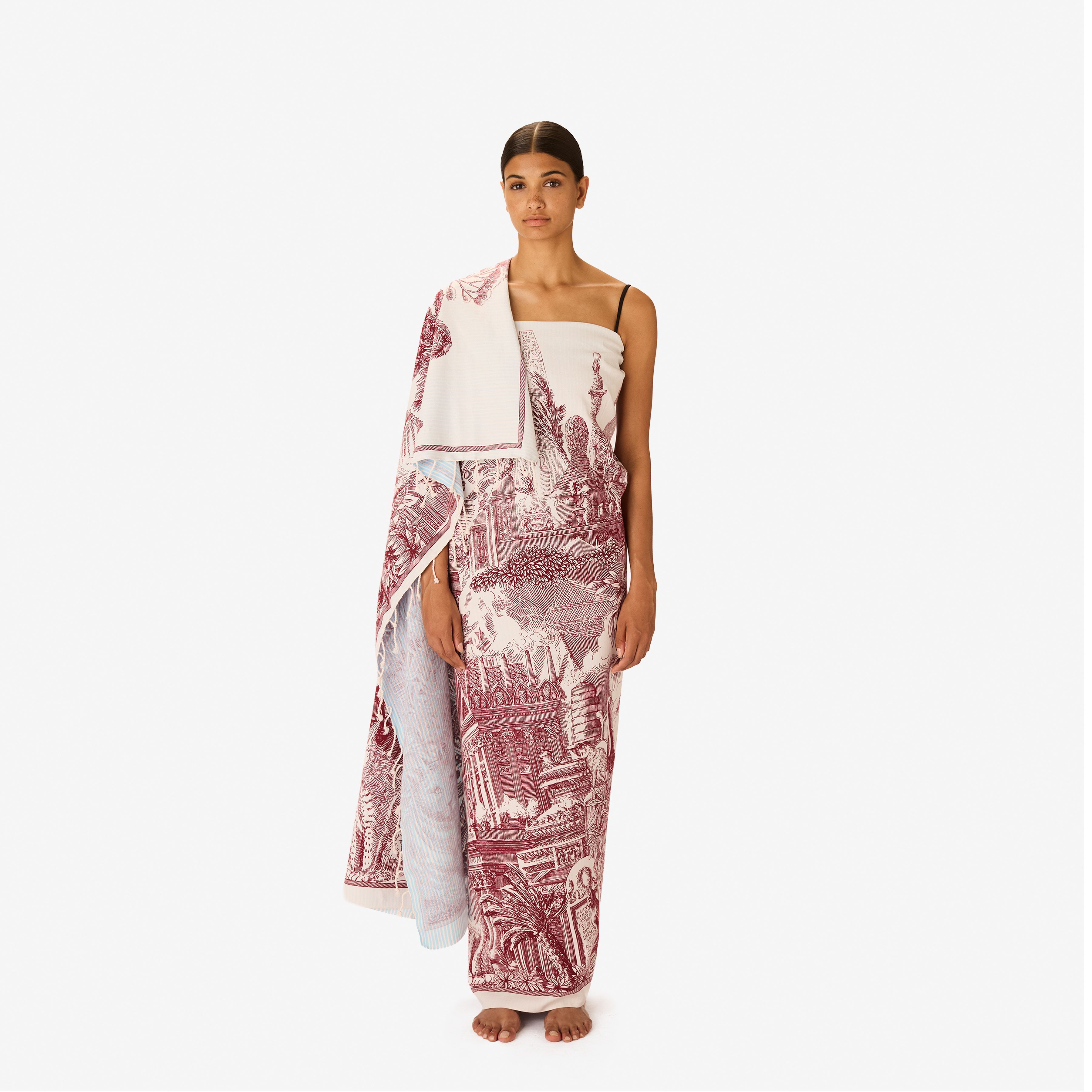 Fouta 140 - Piranesi - Rouge