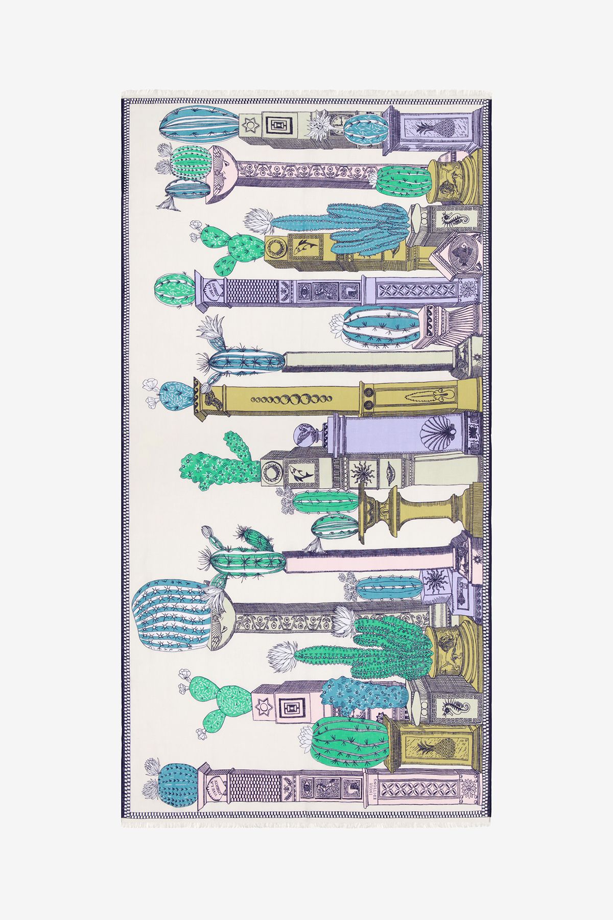 Écharpe 100 - Tequila - Blanc