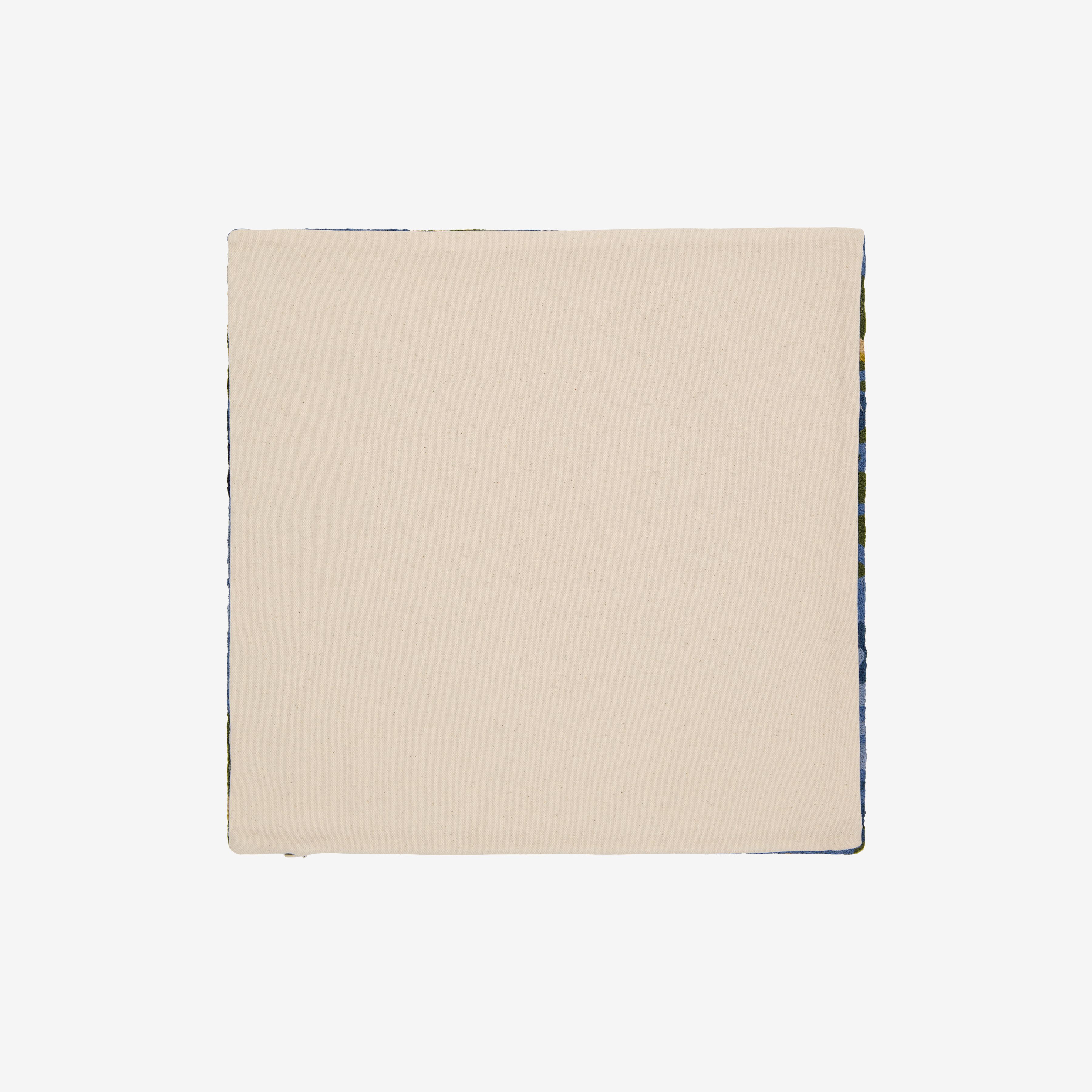 Funda de cojín 45 - Fontainebleau - Azul Pato