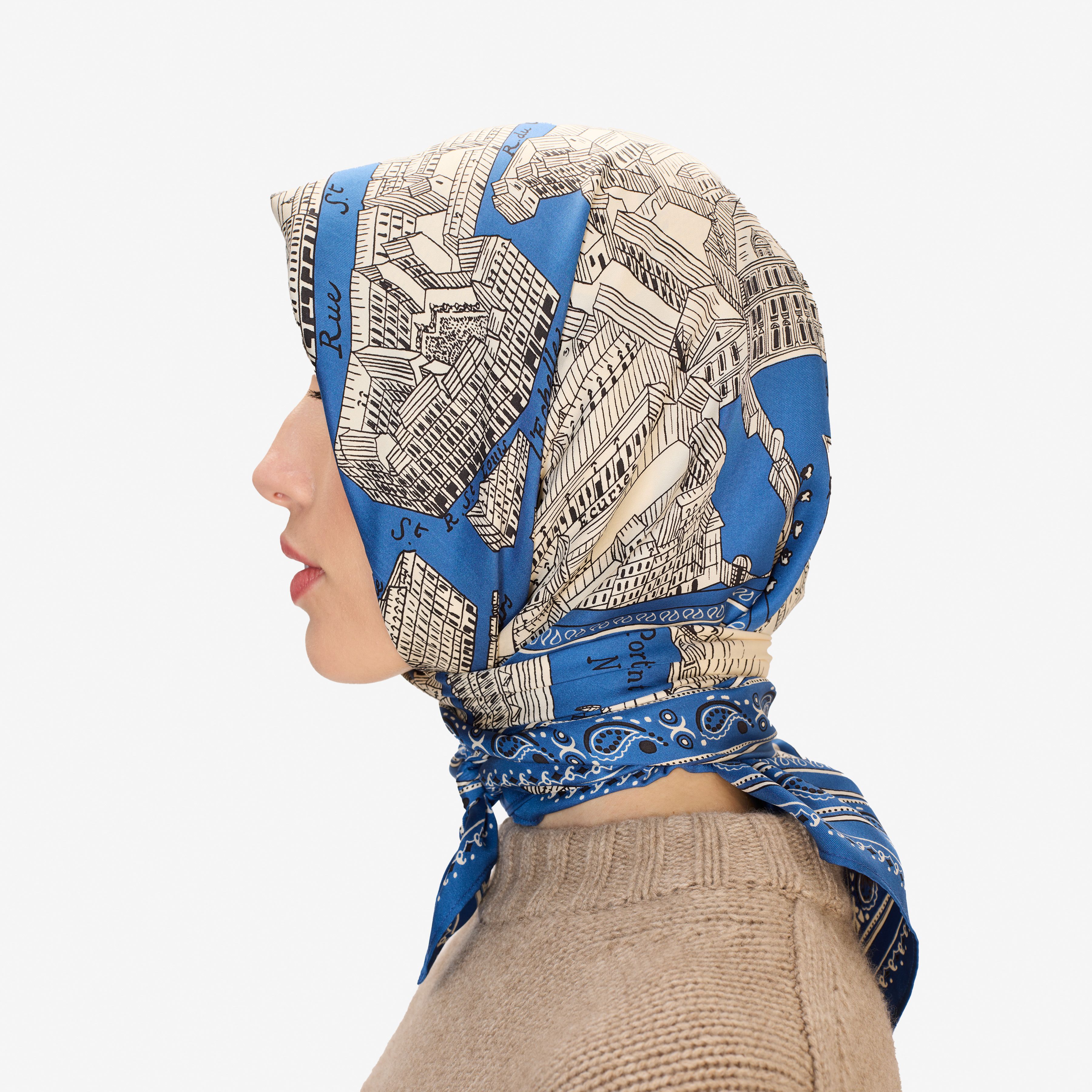 Square 100 - Louvre - Blue