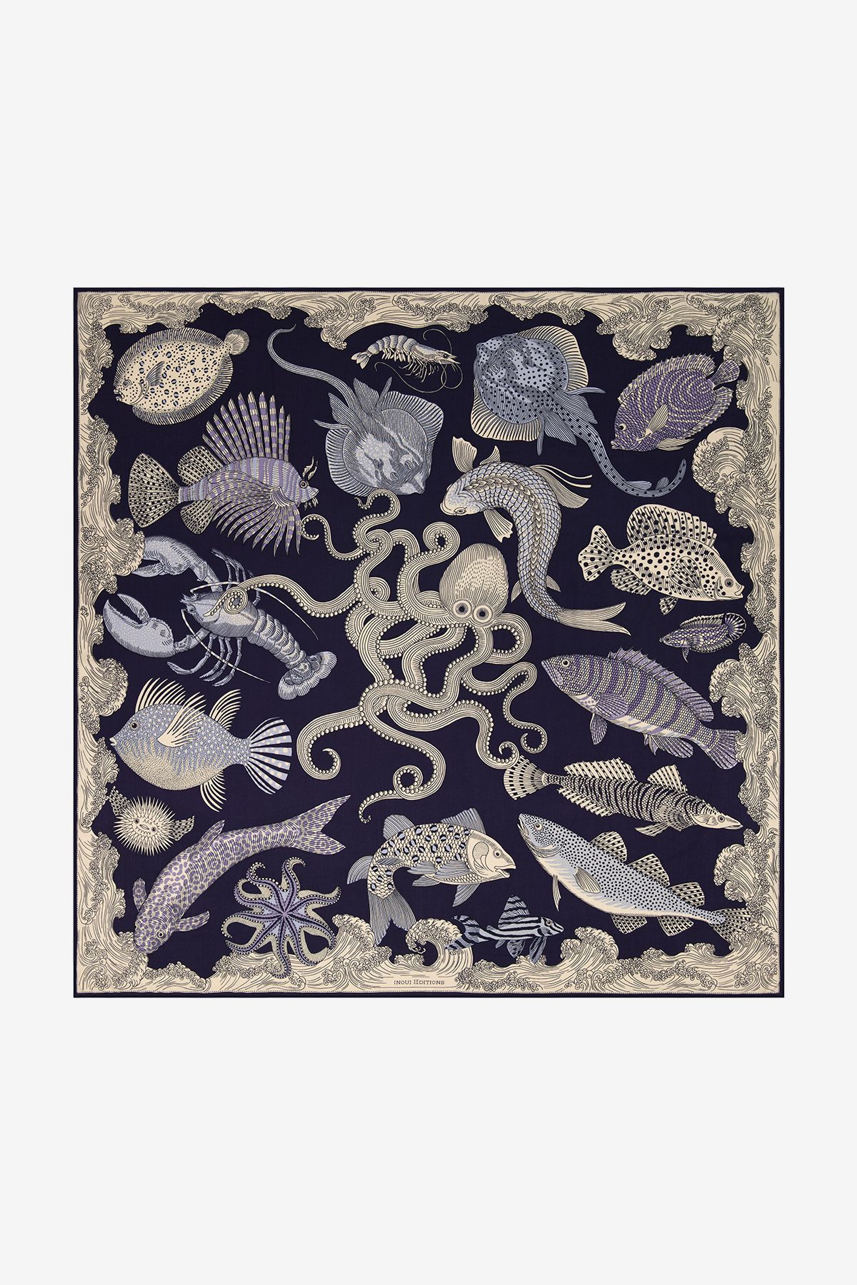 Carré 130 - Poseidon - Bleu