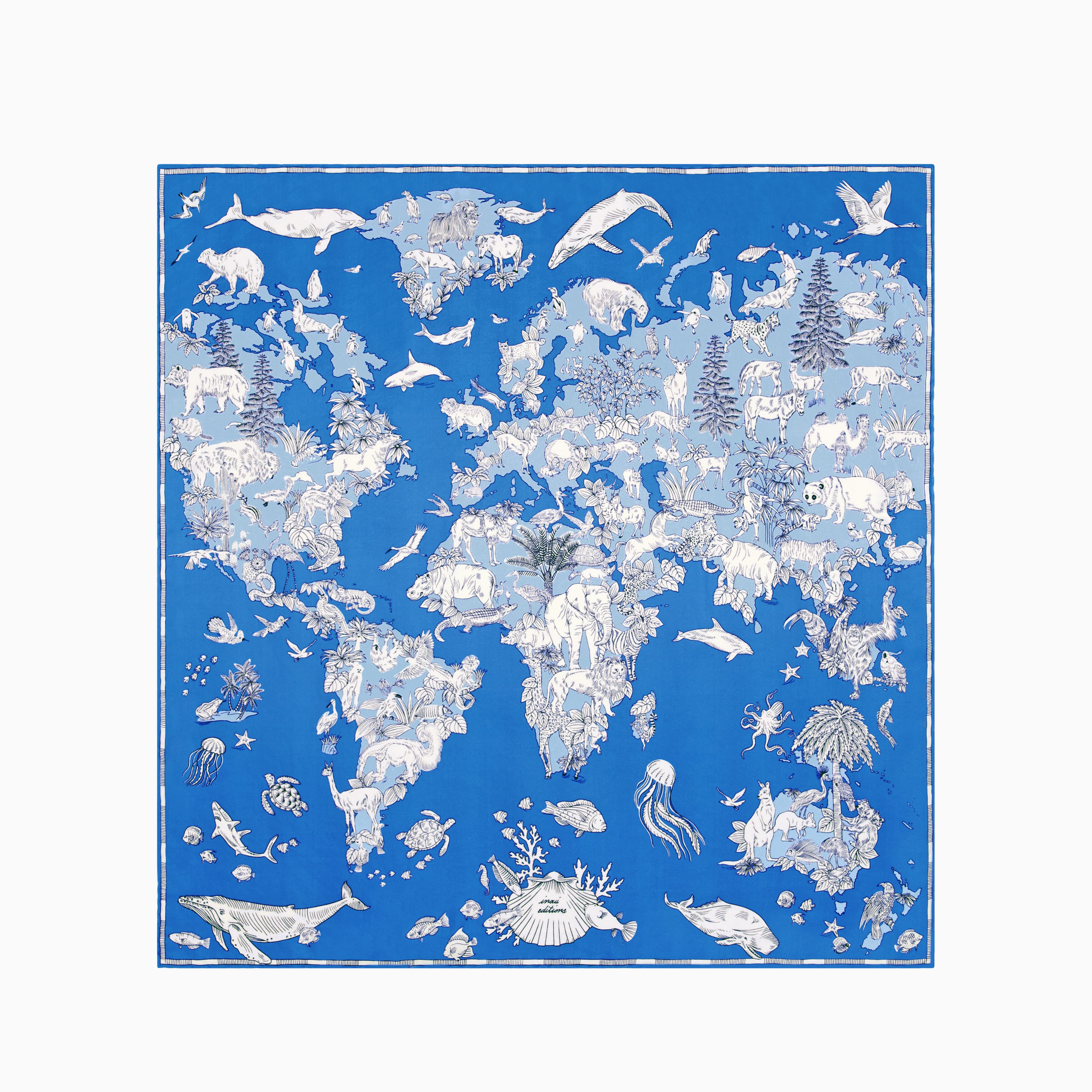 Square 70 - Atlas - Blue