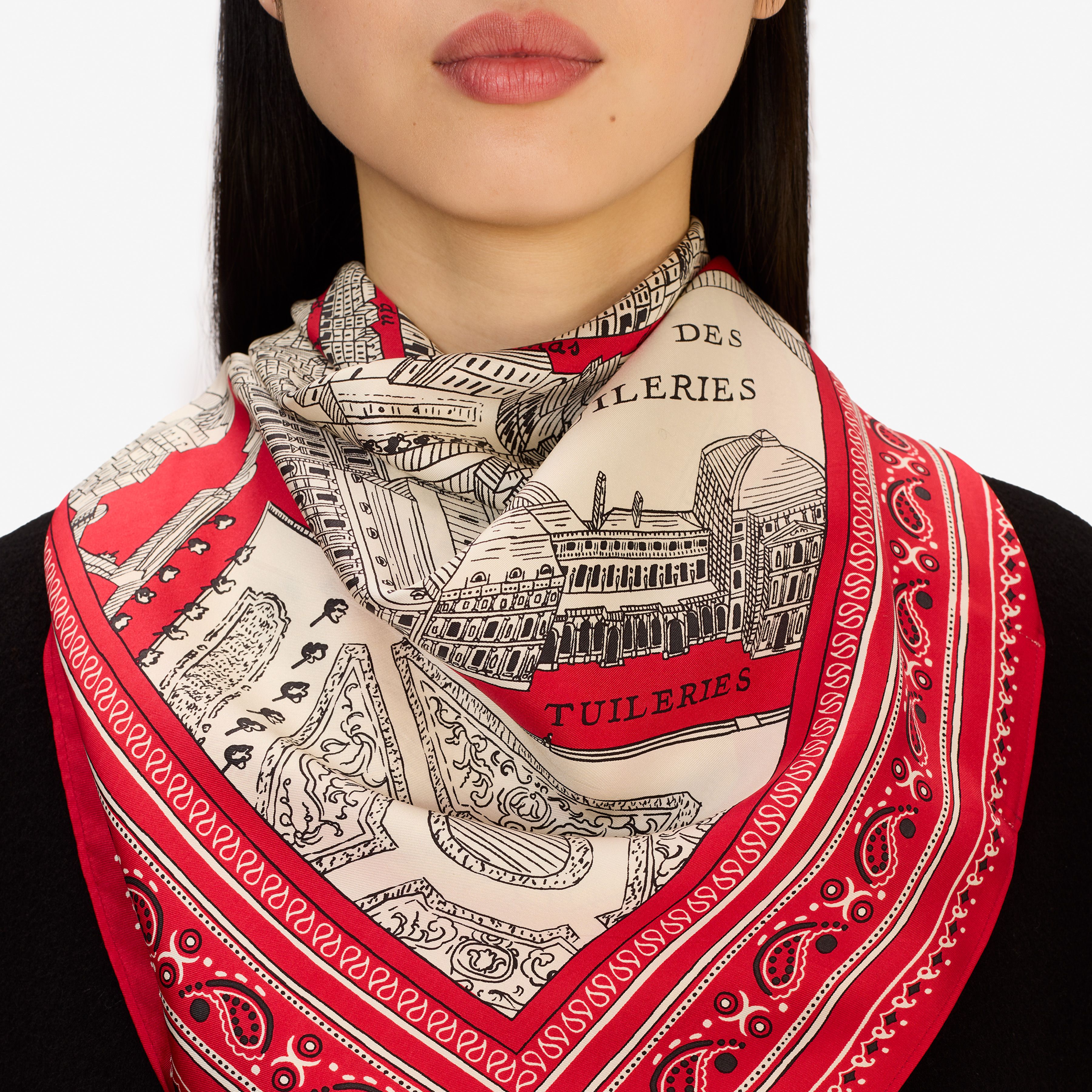 Square 100 - Louvre - Red