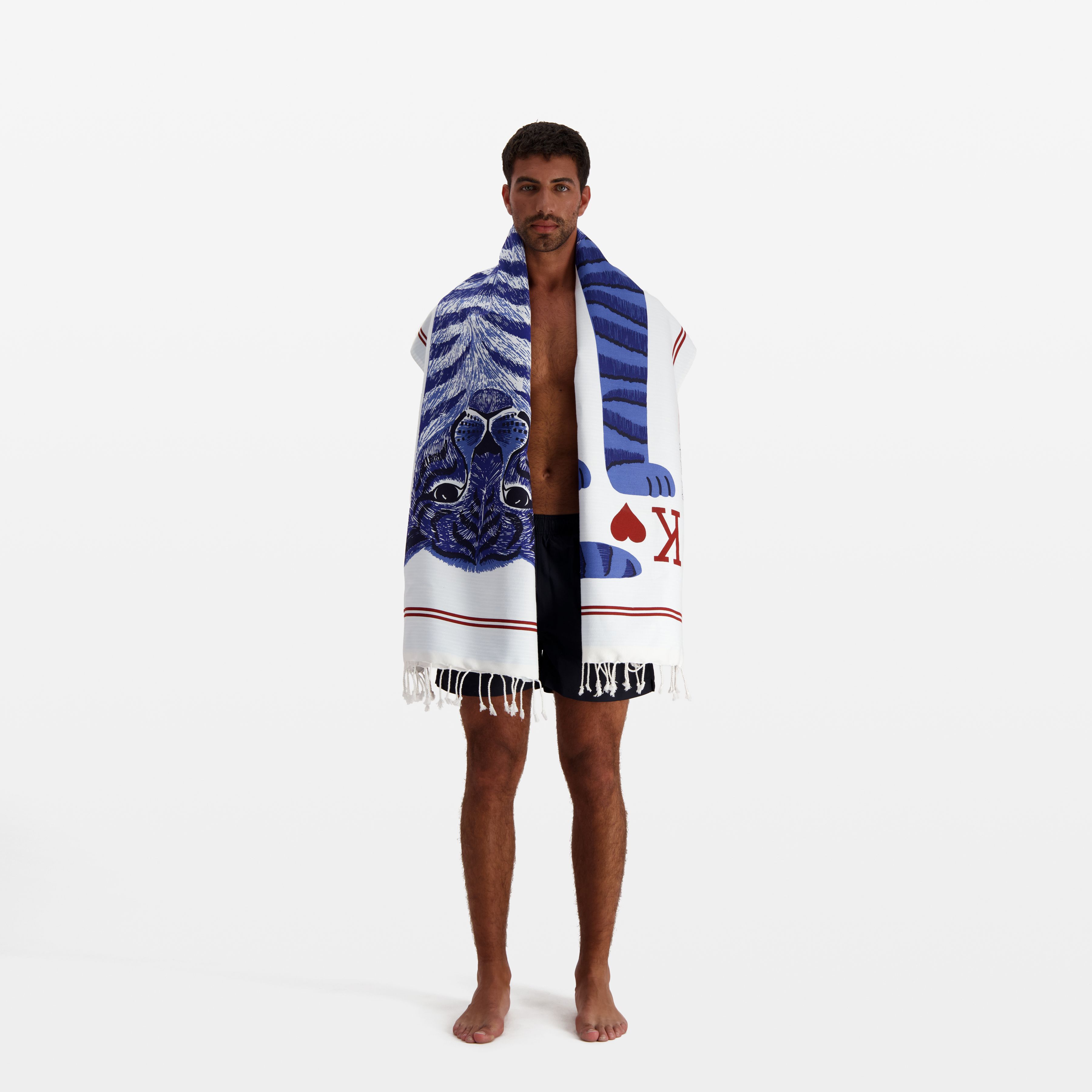 Fouta 100 - King - Bleu