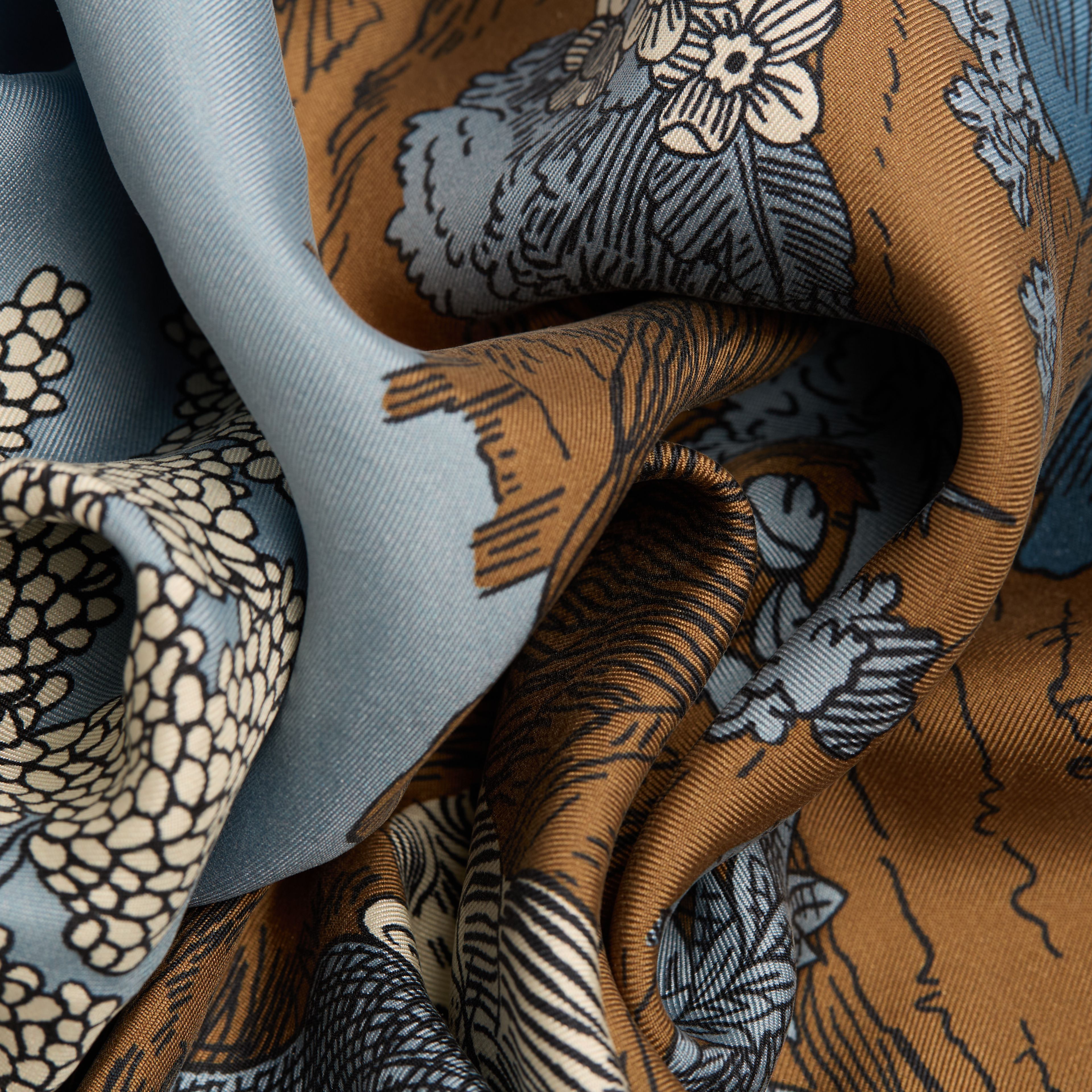 Pañuelo 70 - Histoire - Azul