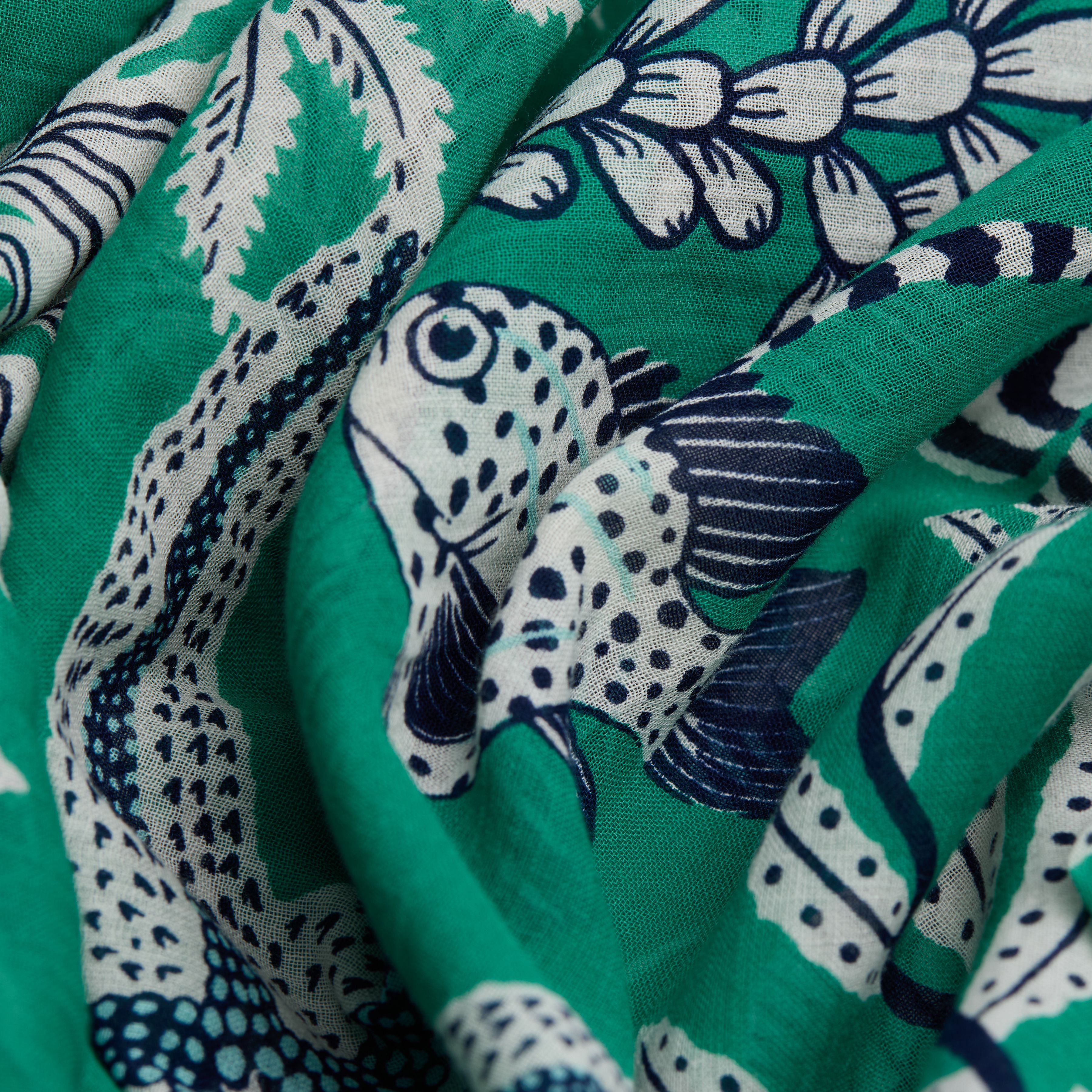 Scarf 100 - Neptune - Turquoise