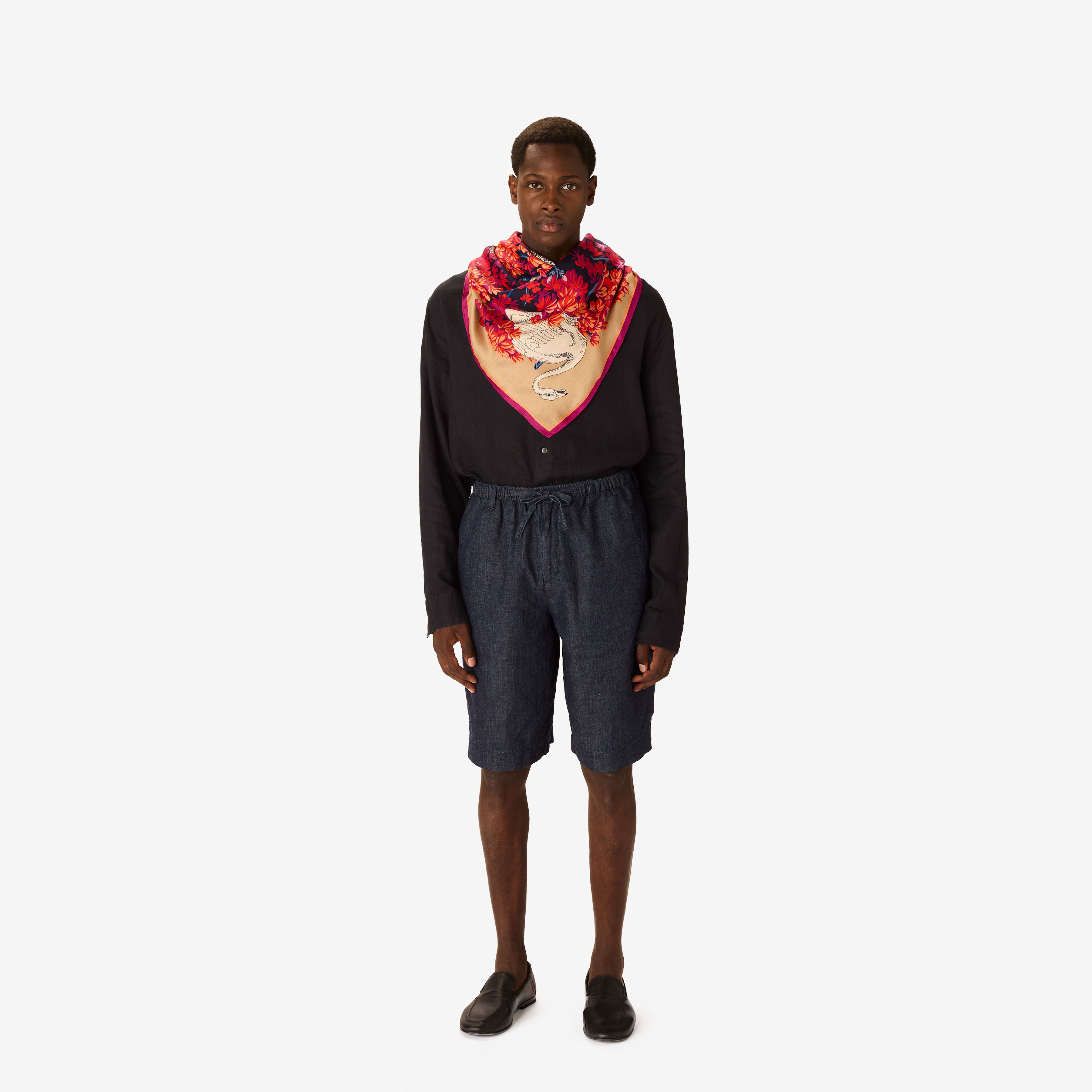 Carré 130 - Bestiaire - Fuchsia