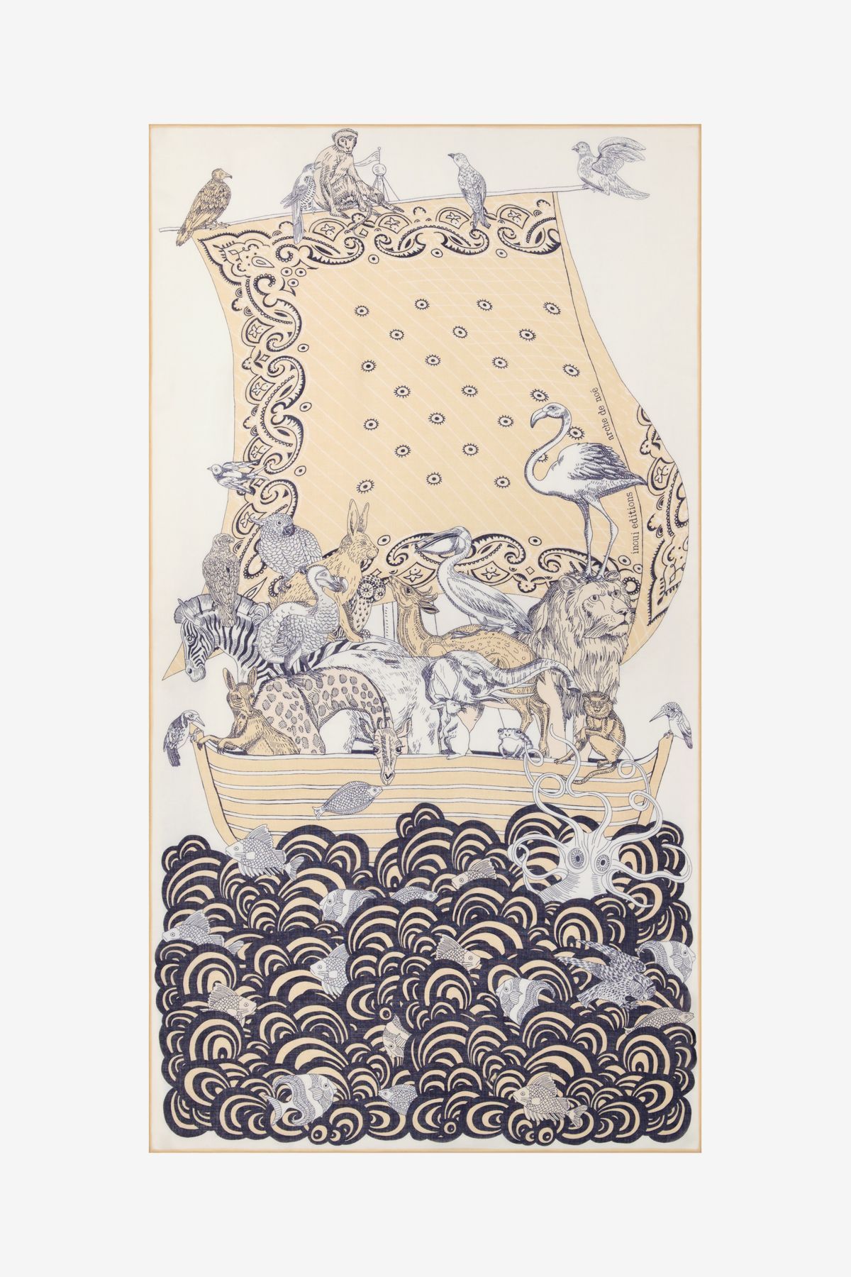 Écharpe - 100 - Noe - Beige