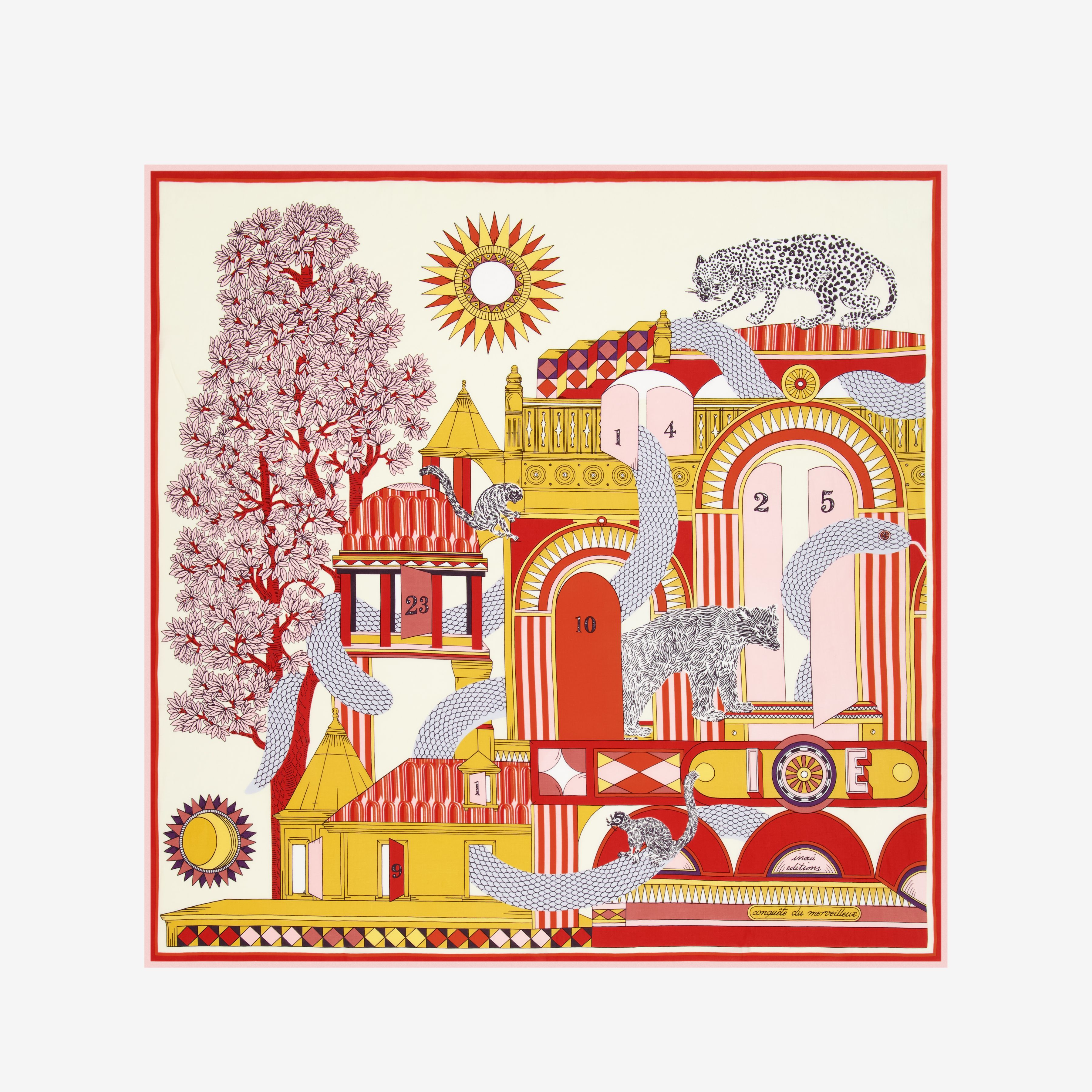 Square 100 - Taj - White