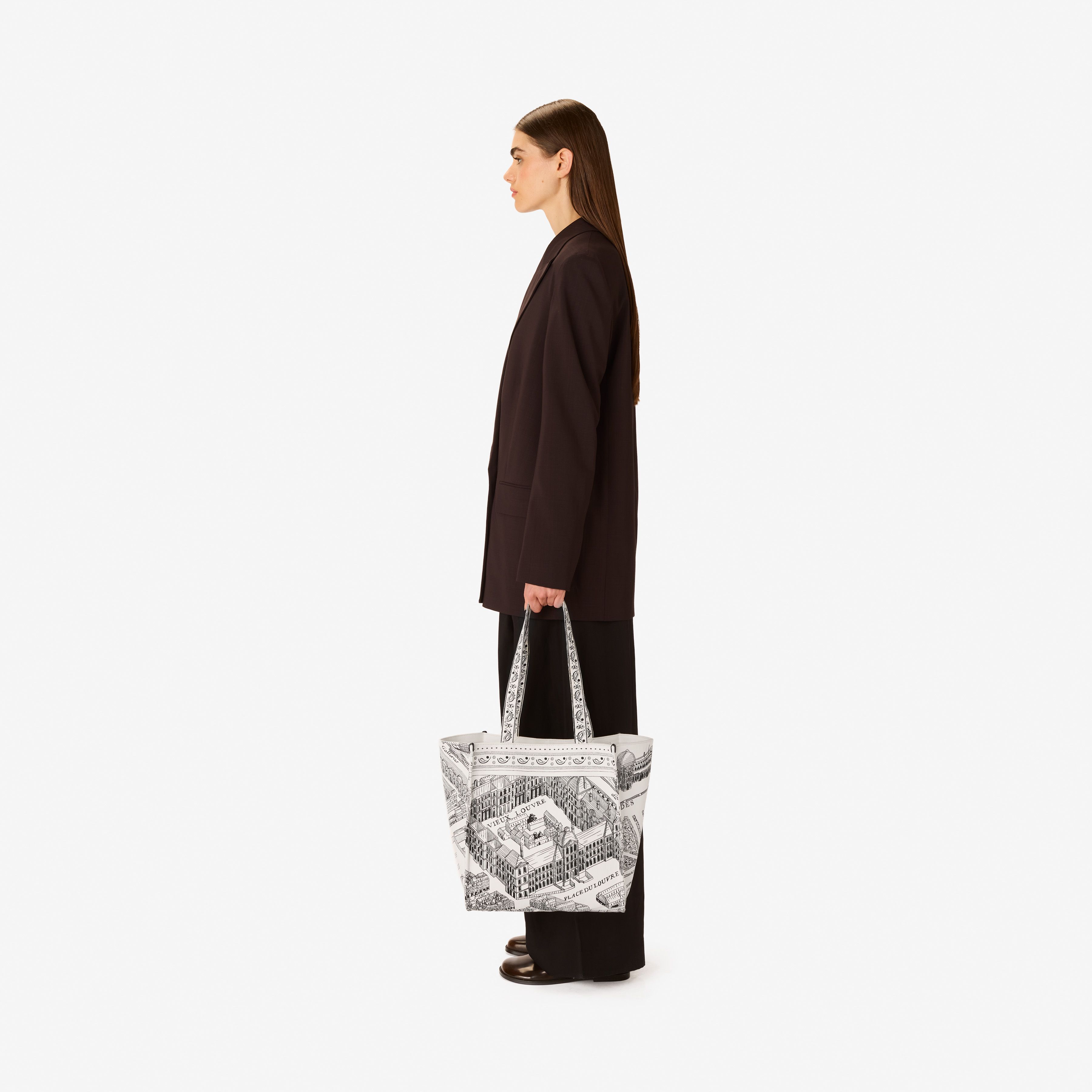 Totebag - Louvre - Black