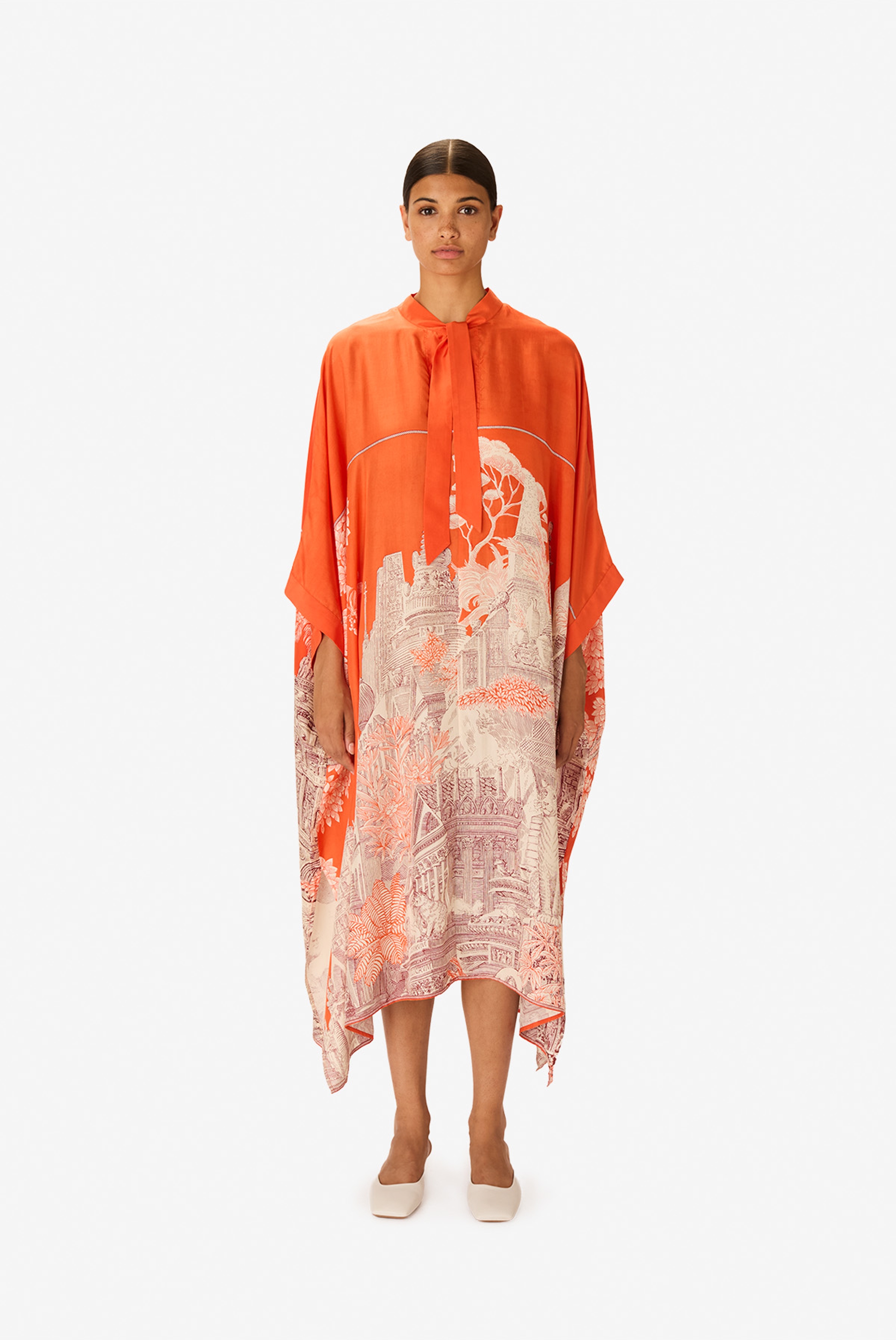 Langer Kaftan - Piranesi - Orange