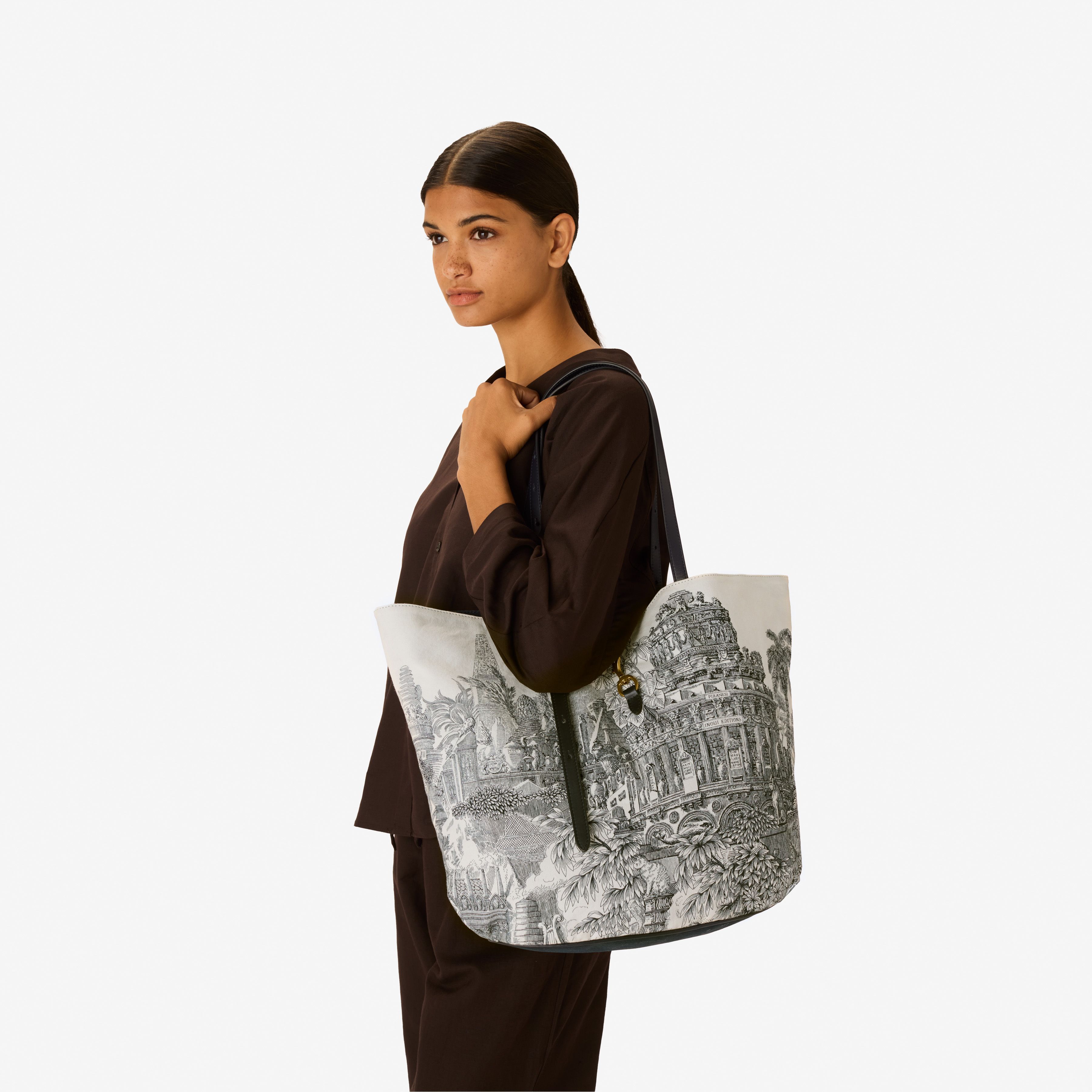 Soft Shopping Bag - Piranesi - Night