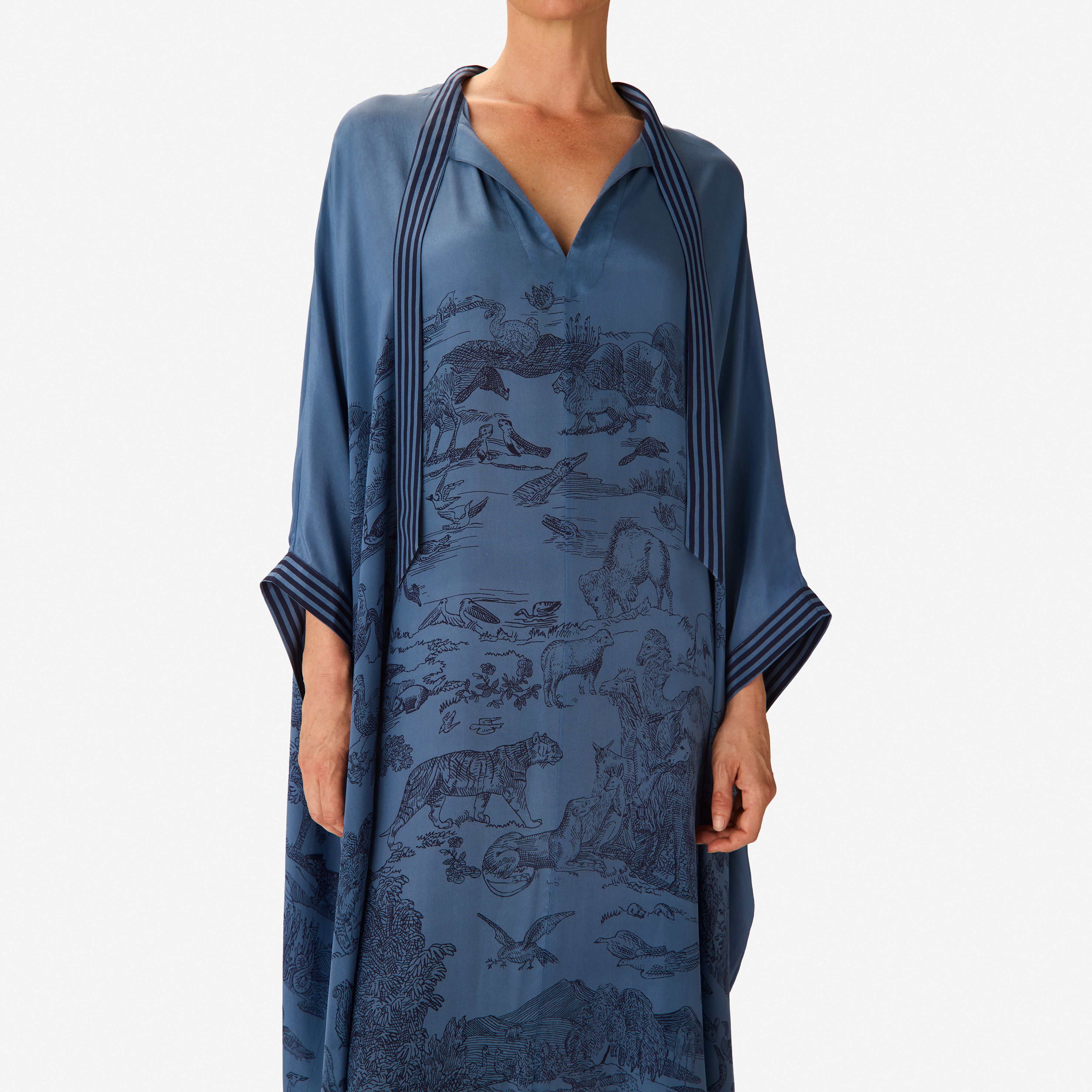 Kaftan Long – Reverie – Bleu Marine