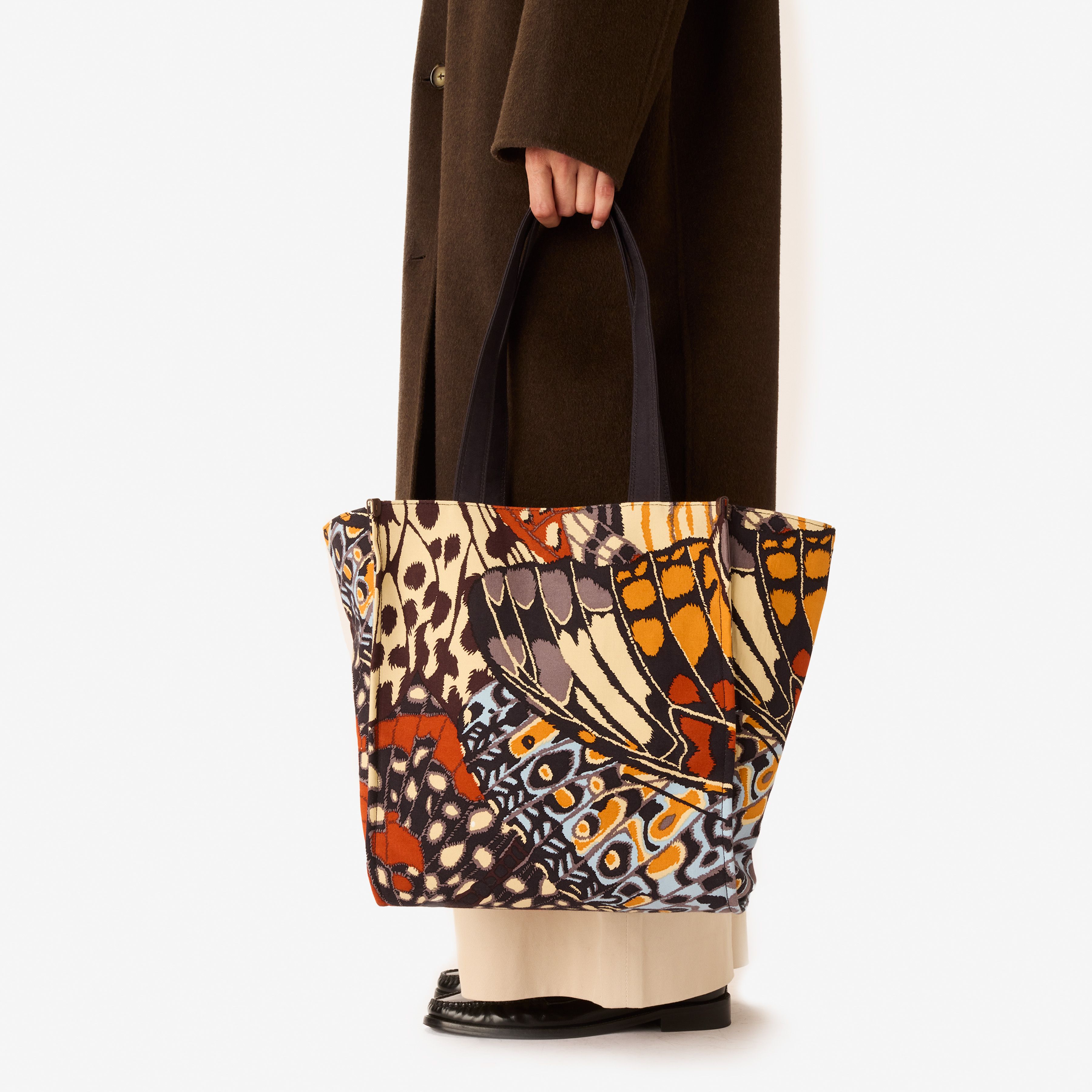 Totebag - Papillons - Natural