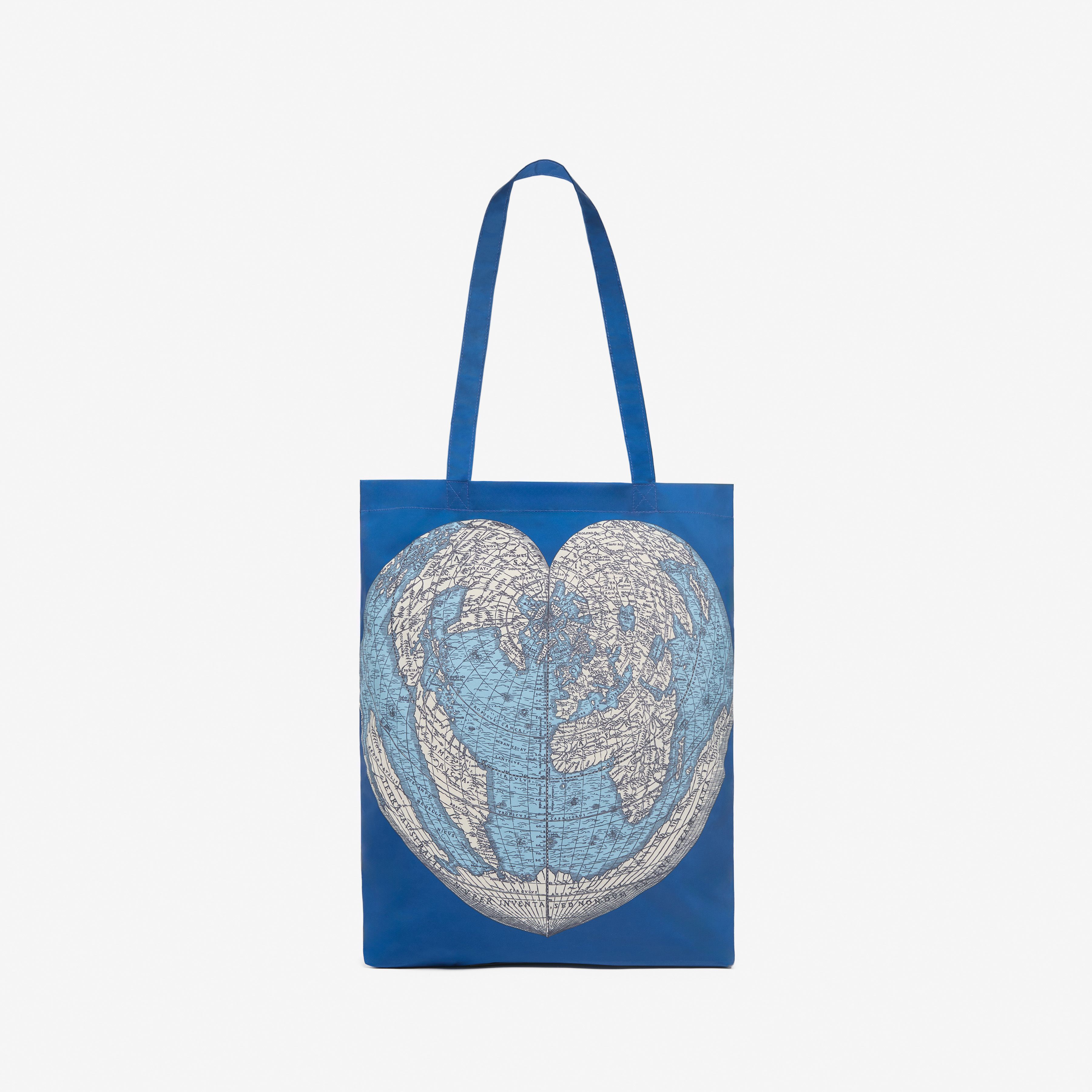 Shopper Bag - Mappemonde - Blue