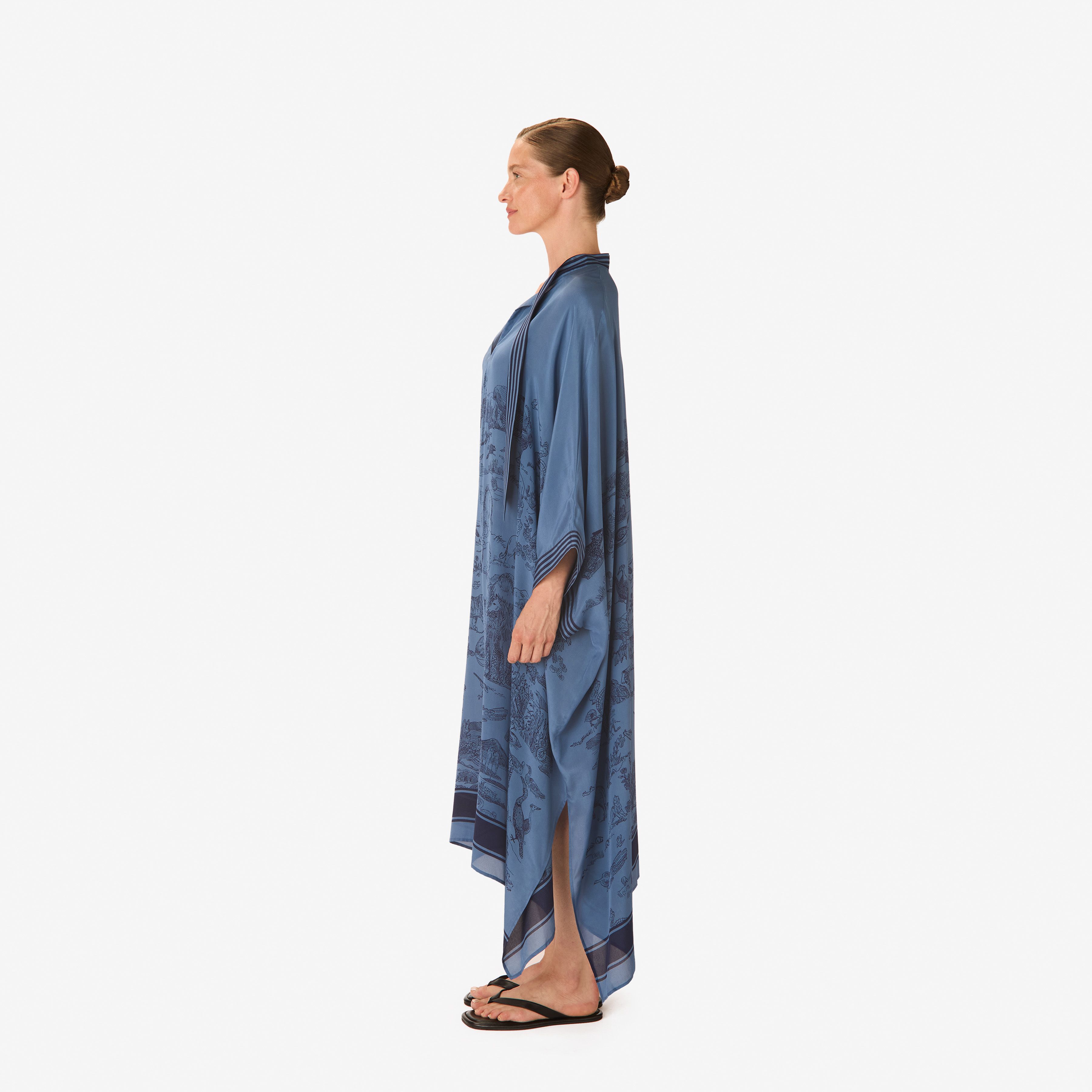 Kaftan Long – Reverie – Bleu Marine