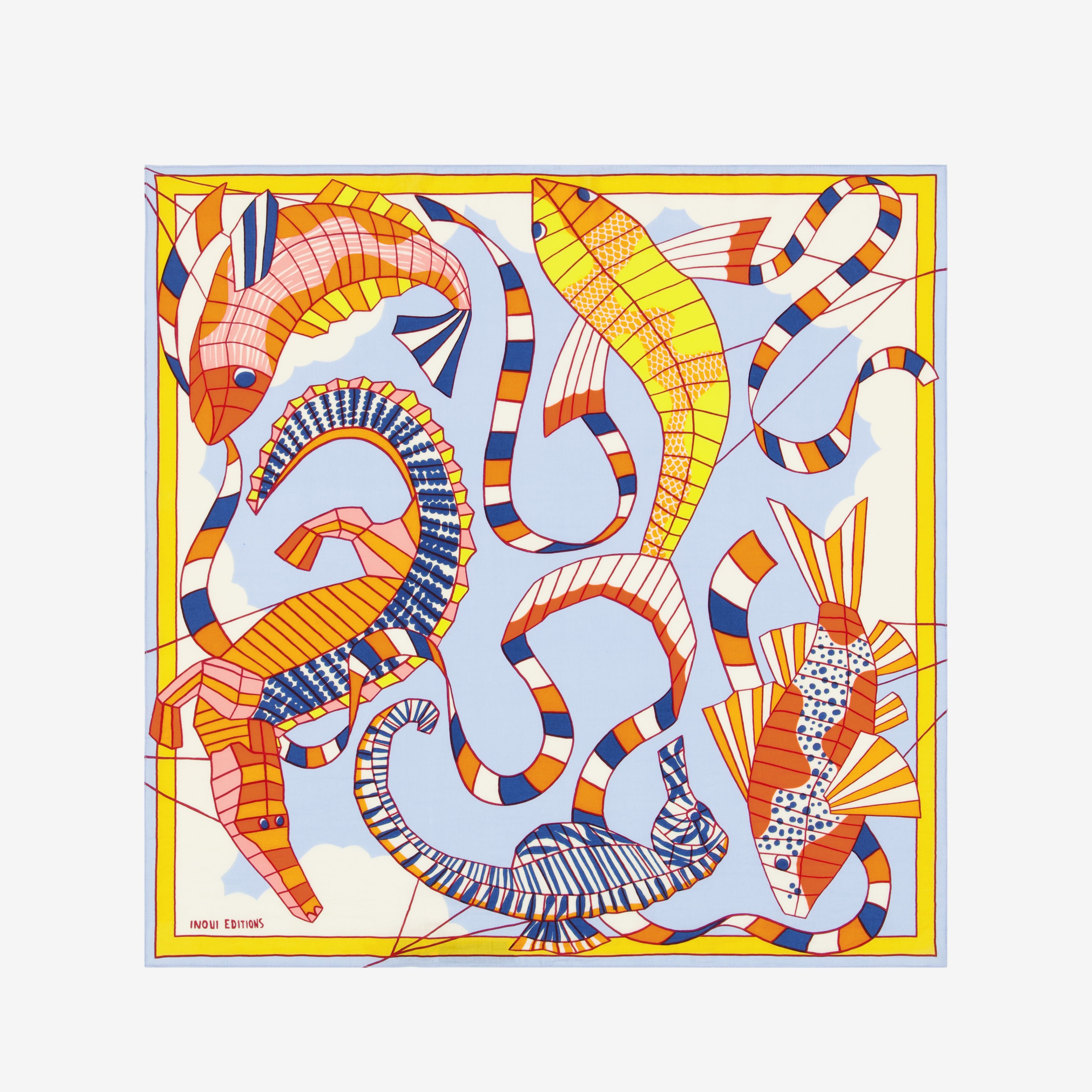 Square 65 - Cerfs Volants - Orange