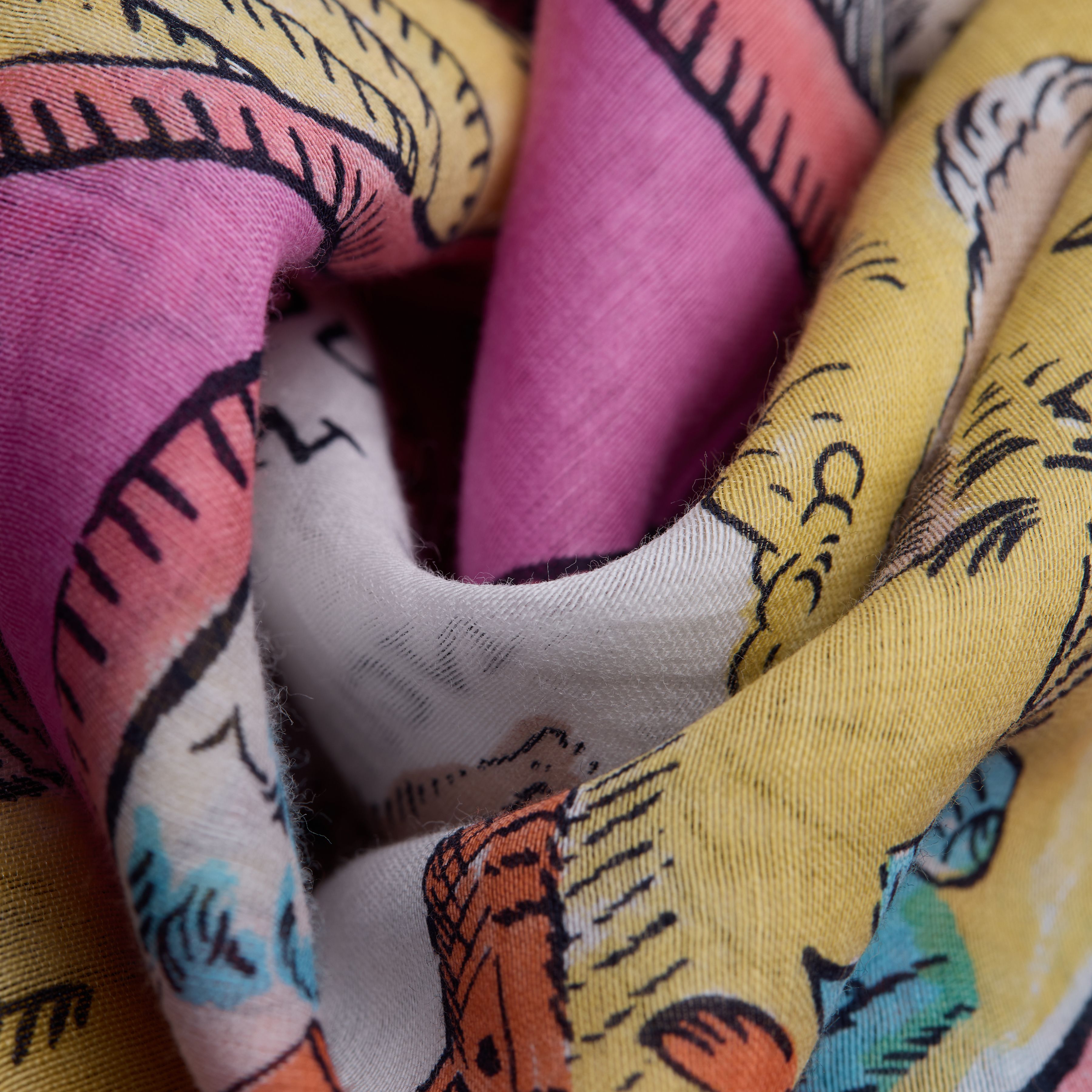 Écharpe 100 - Chance Inoui - Rose