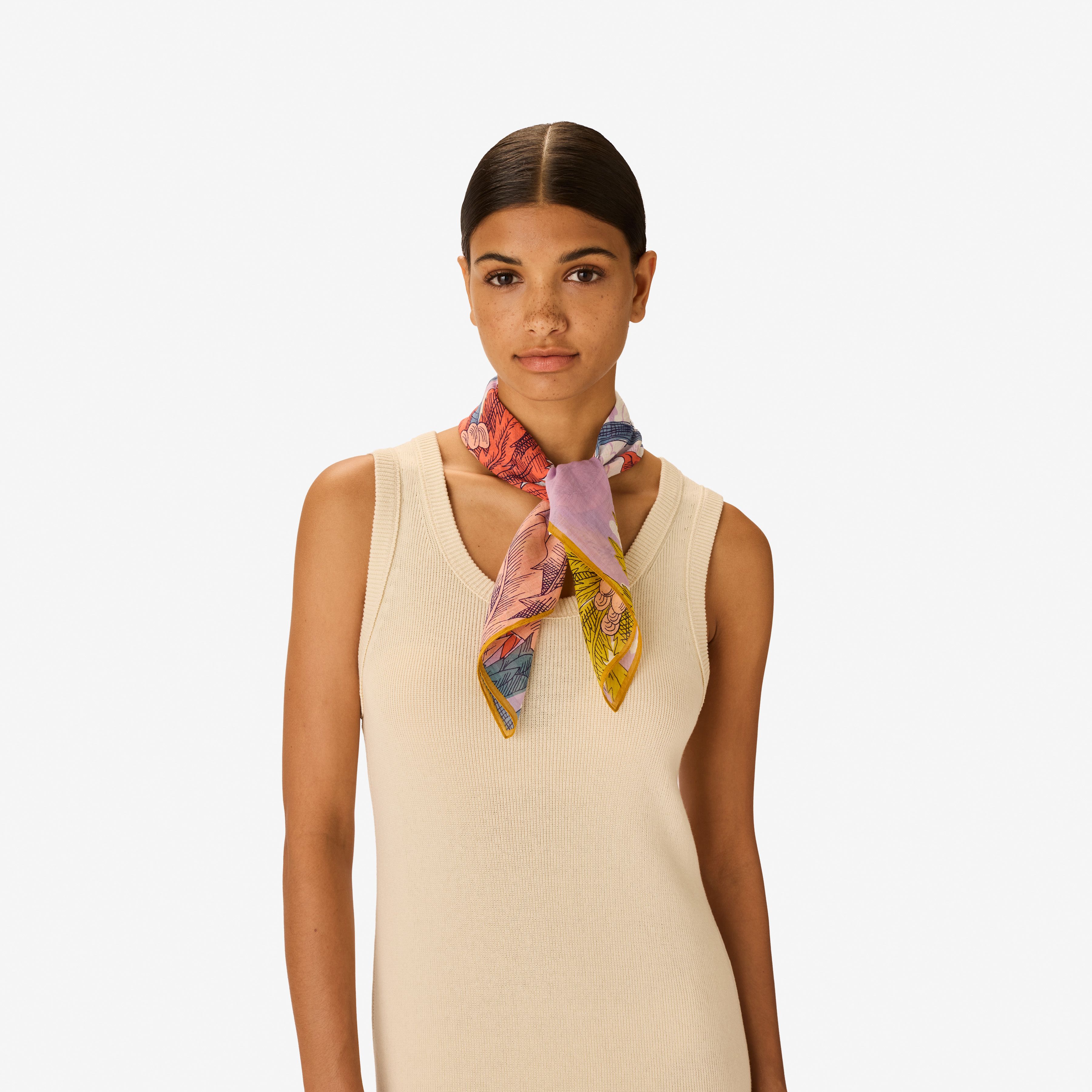 Square 65 Cotton - Robinson - Purple