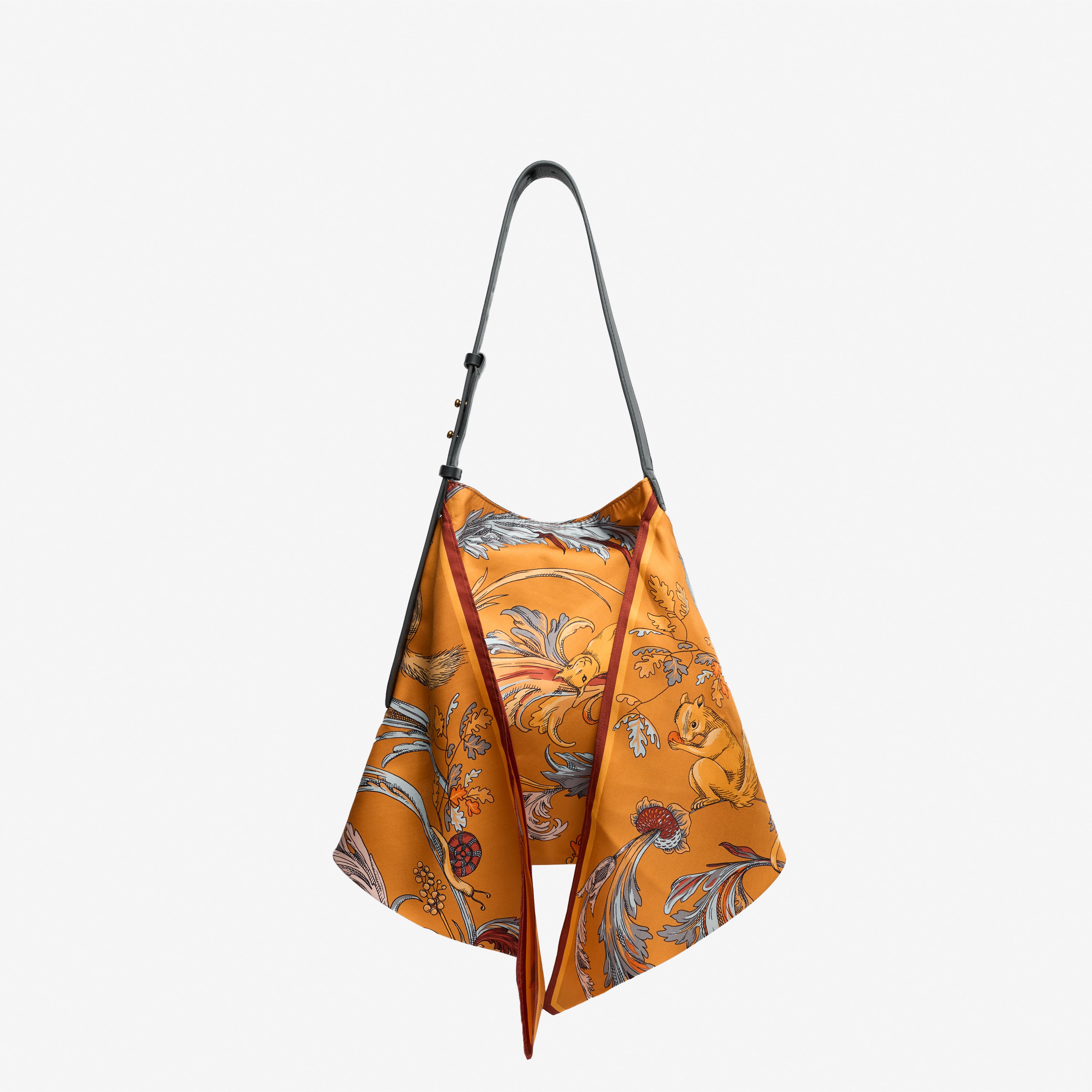 Scarf Bag - Rococo - Golden Brown