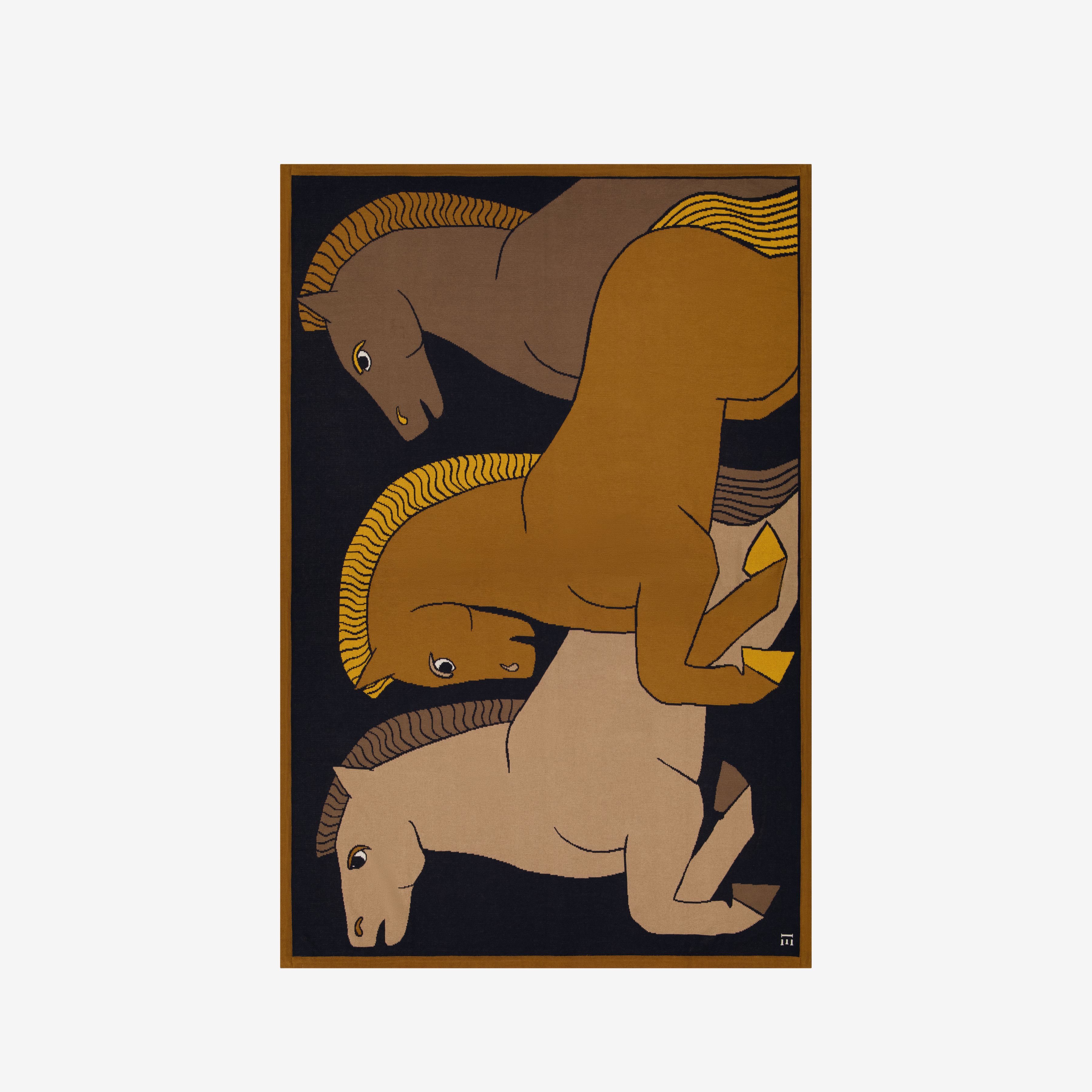 Plaid 130 - Cavale - Noir