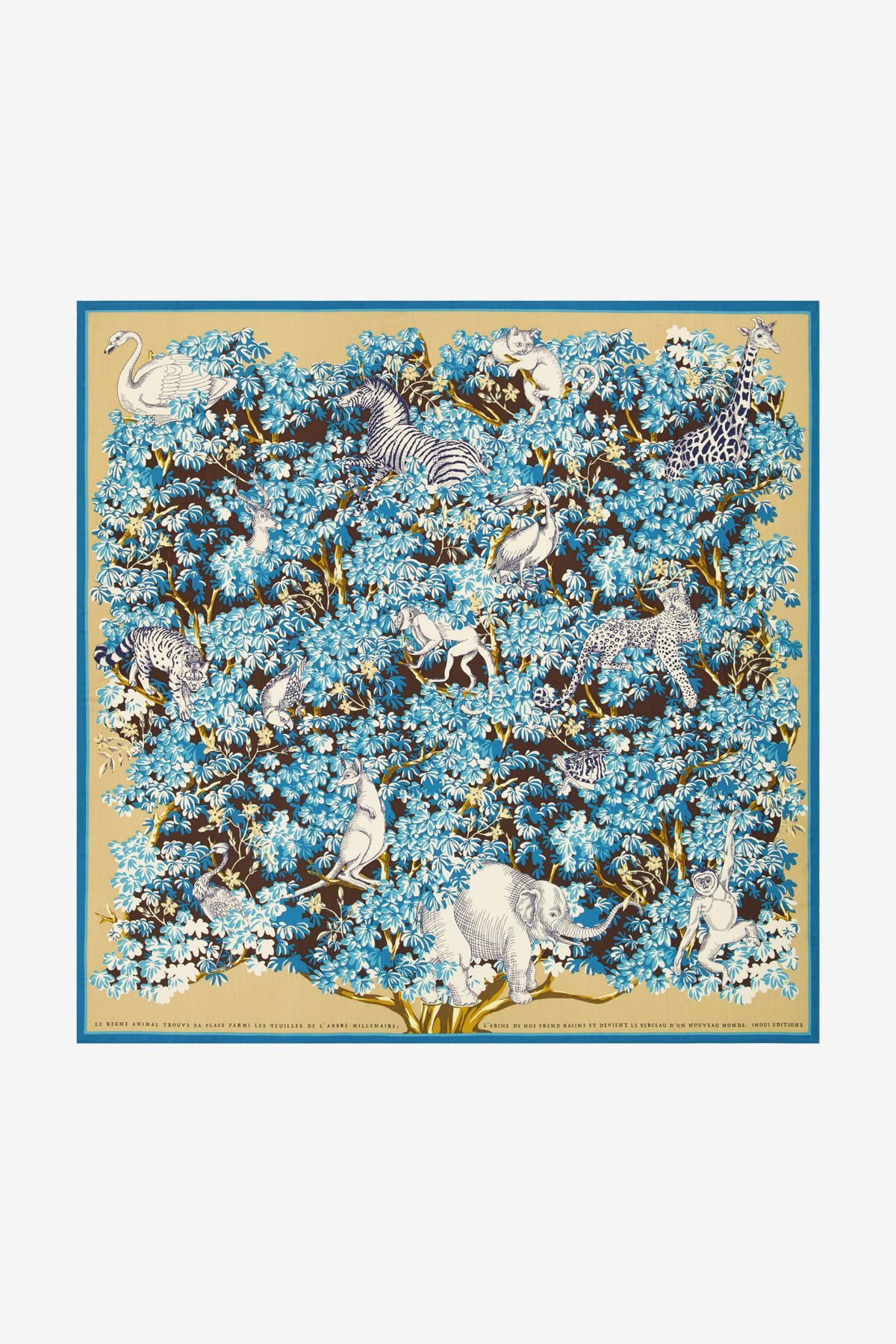 Carré 130 - Bestiaire - Beige