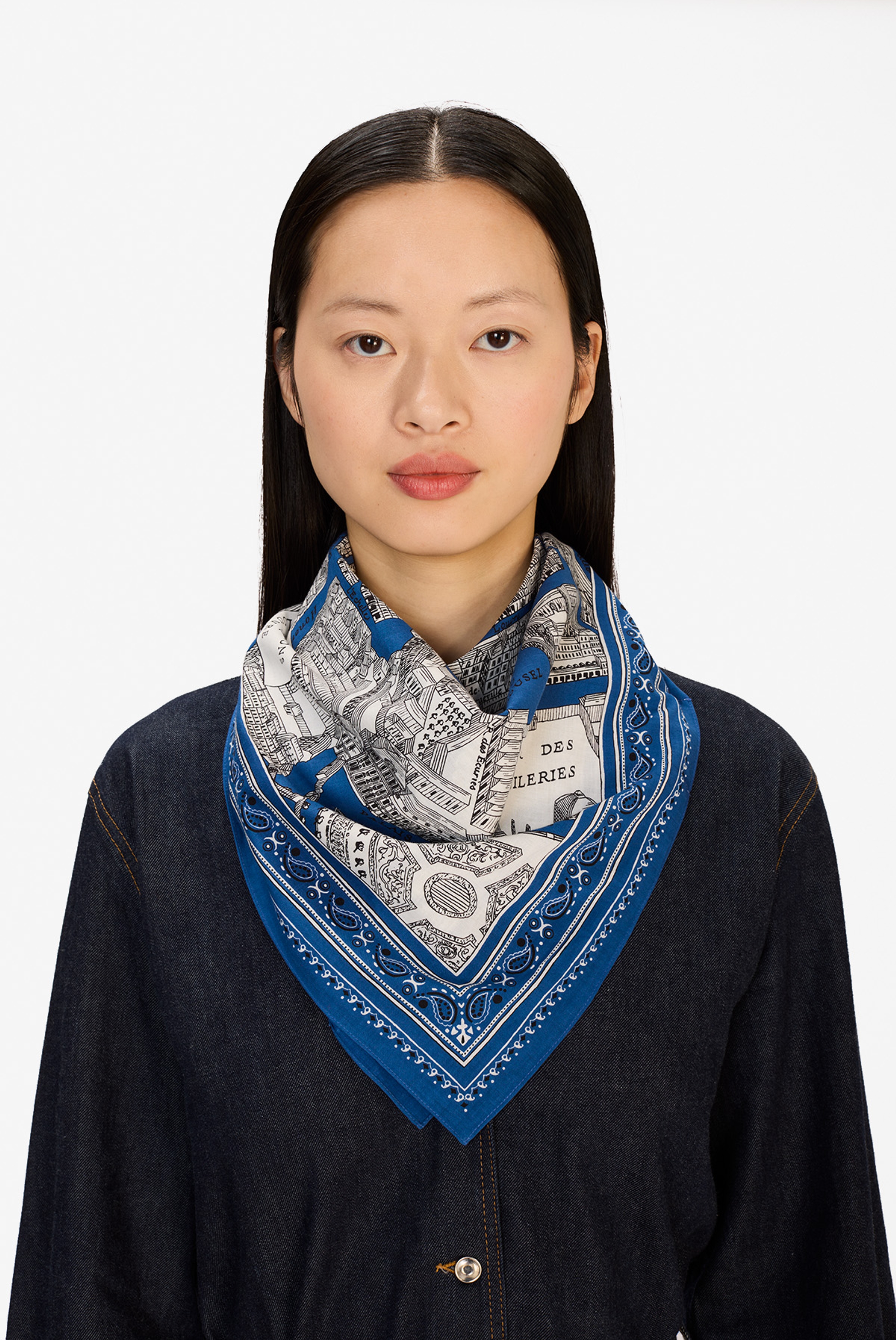 Carré 65 - Louvre - Bleu