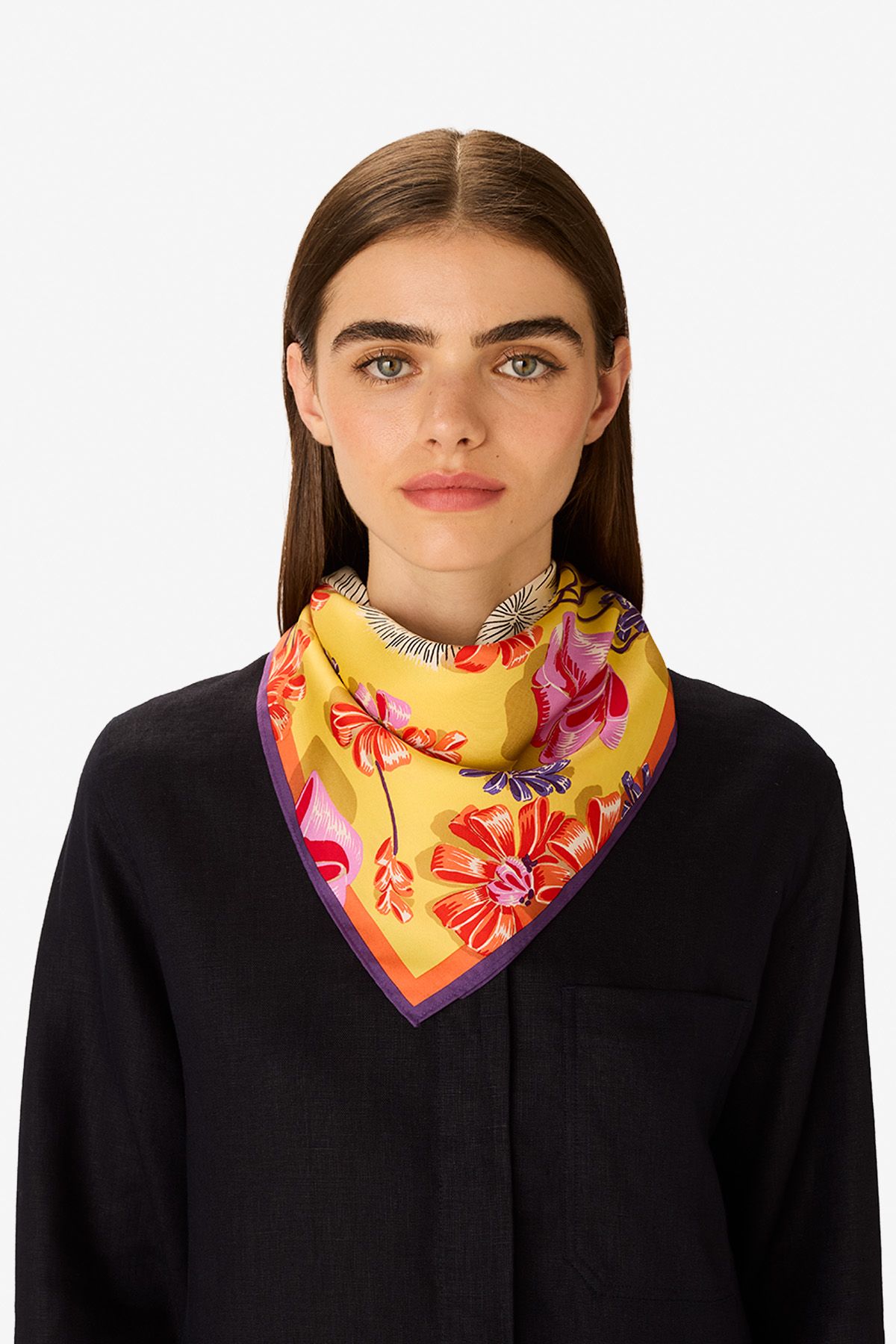 Carré 65 - Toutou - Jaune