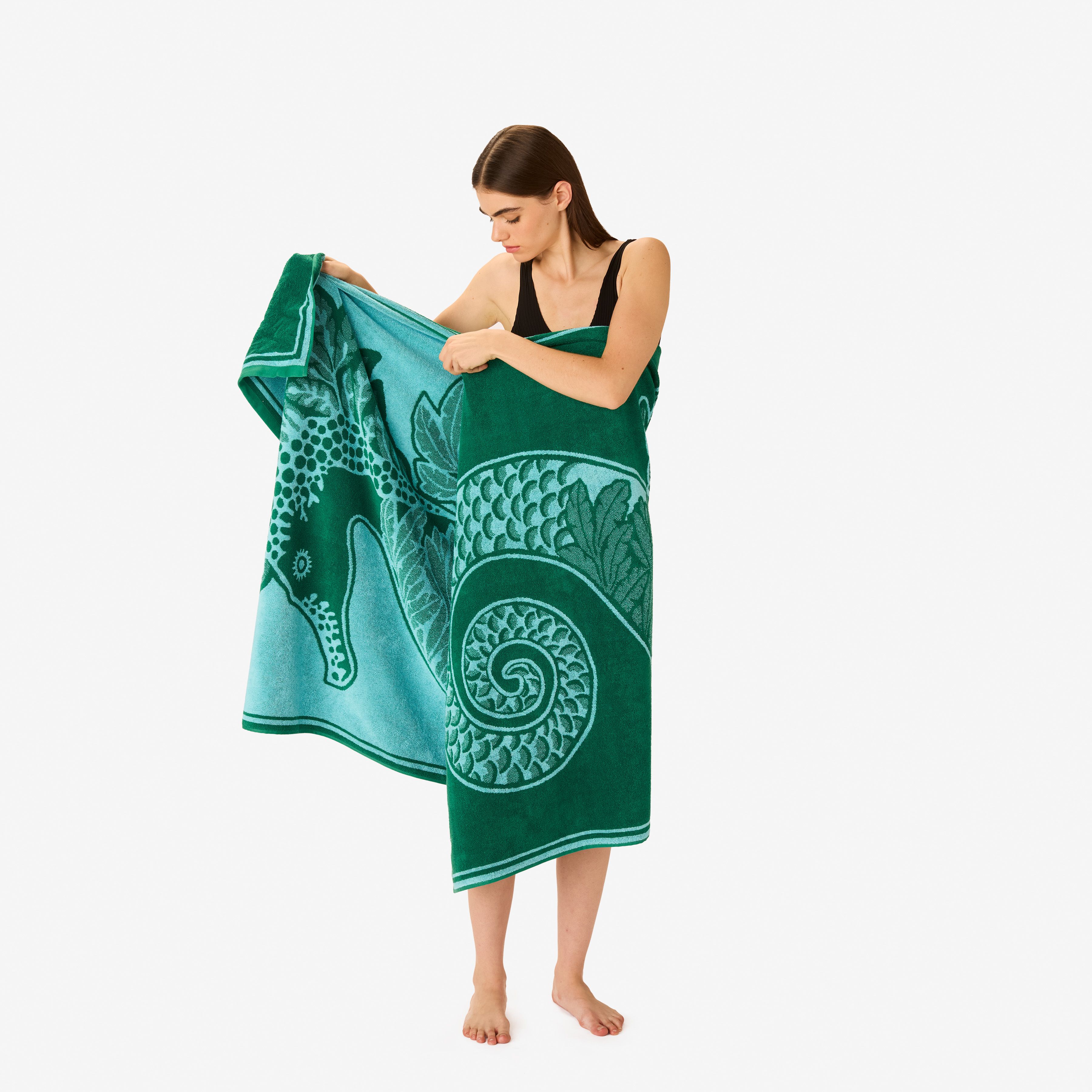 Serviette De Plage 100 - Idriss - Vert