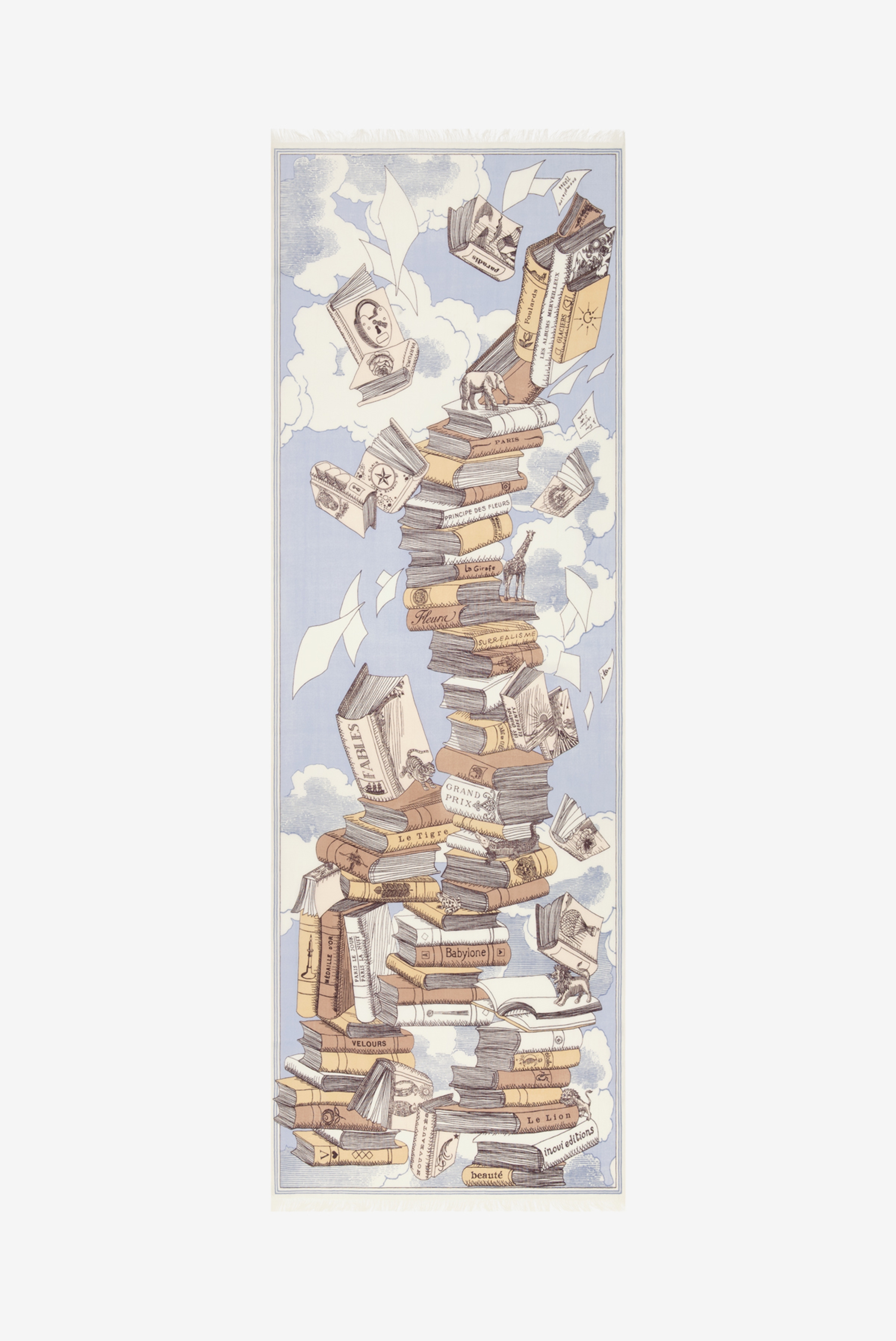 Écharpe 70 - Editions - Gris