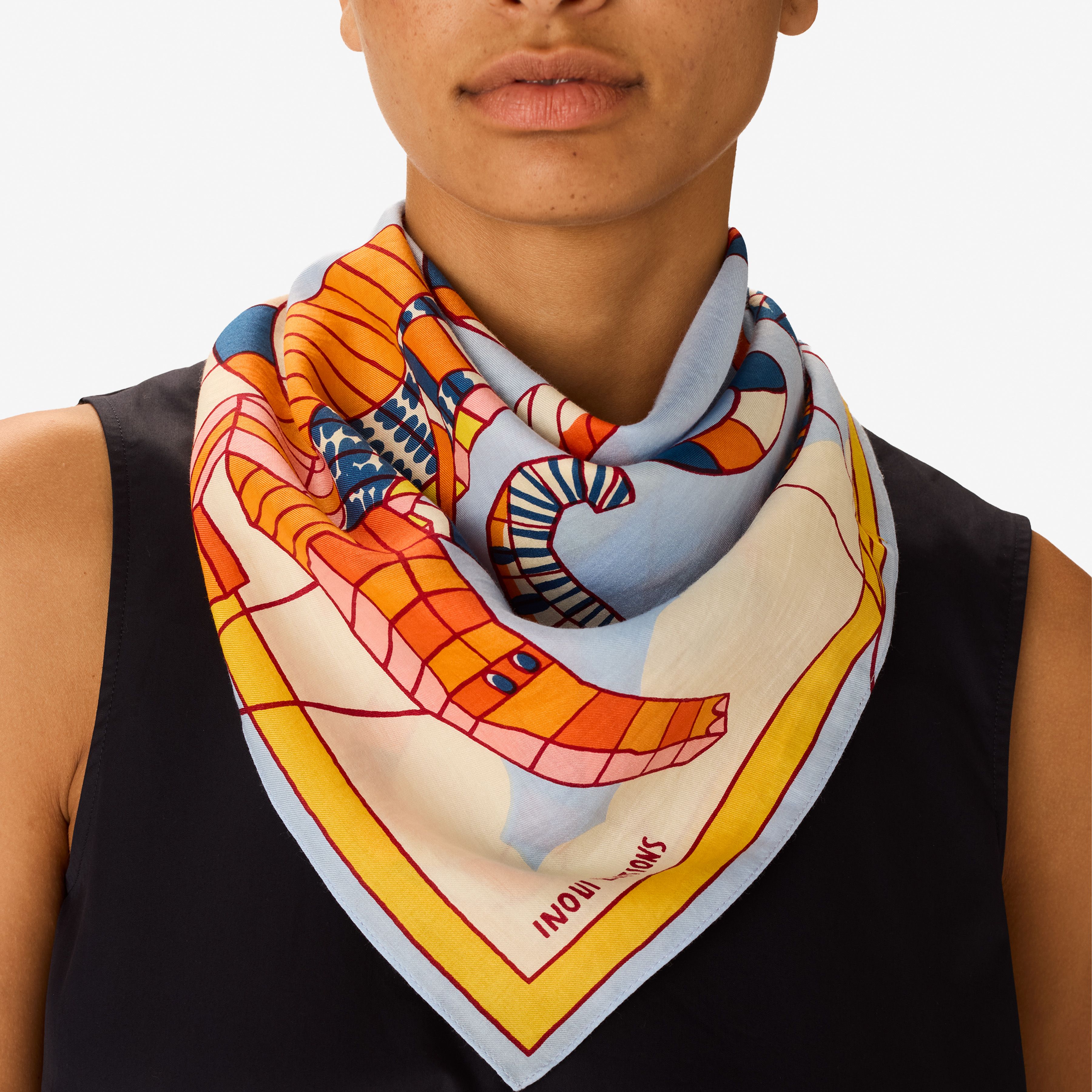 Square 65 - Cerfs Volants - Orange