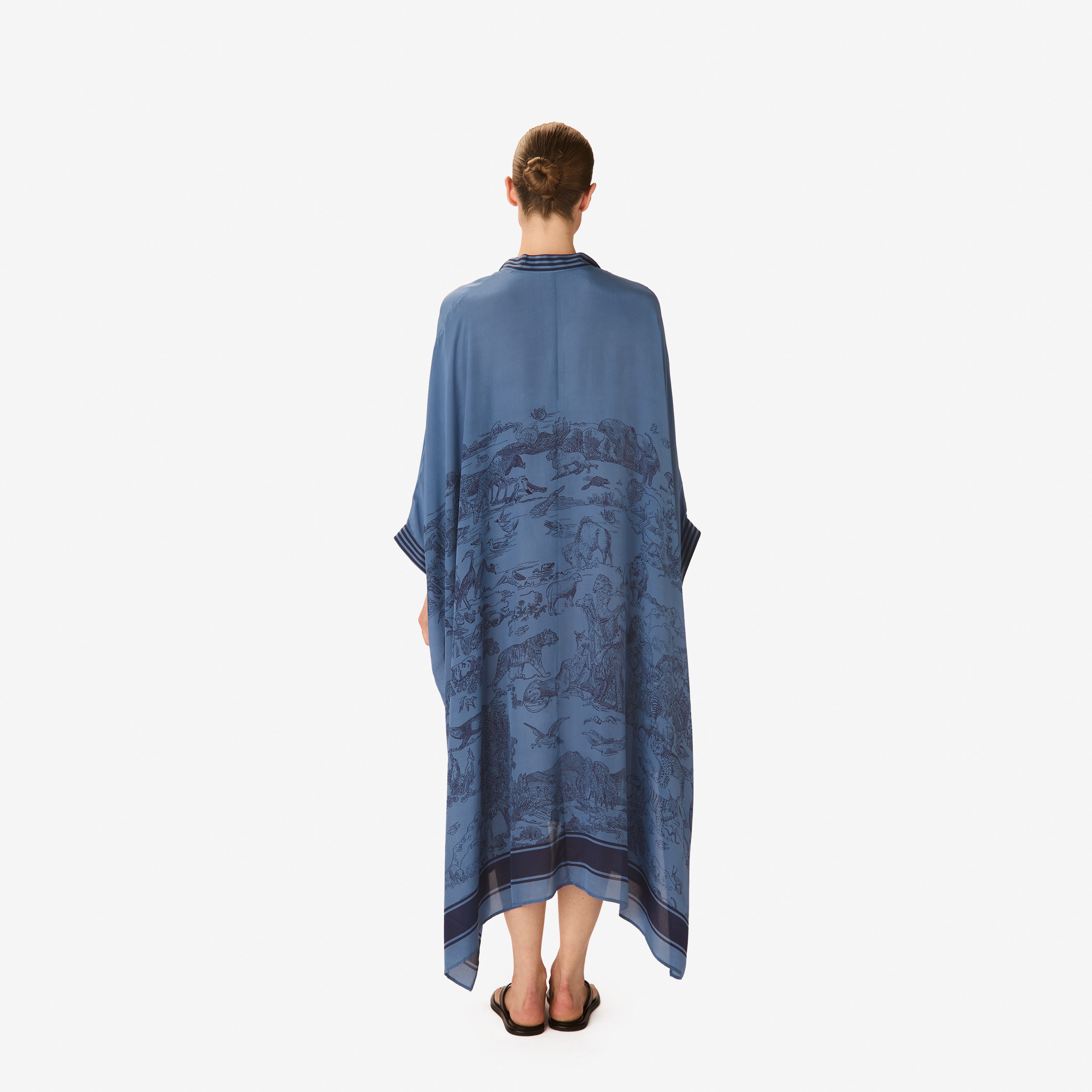 Kaftan Long – Reverie – Bleu Marine