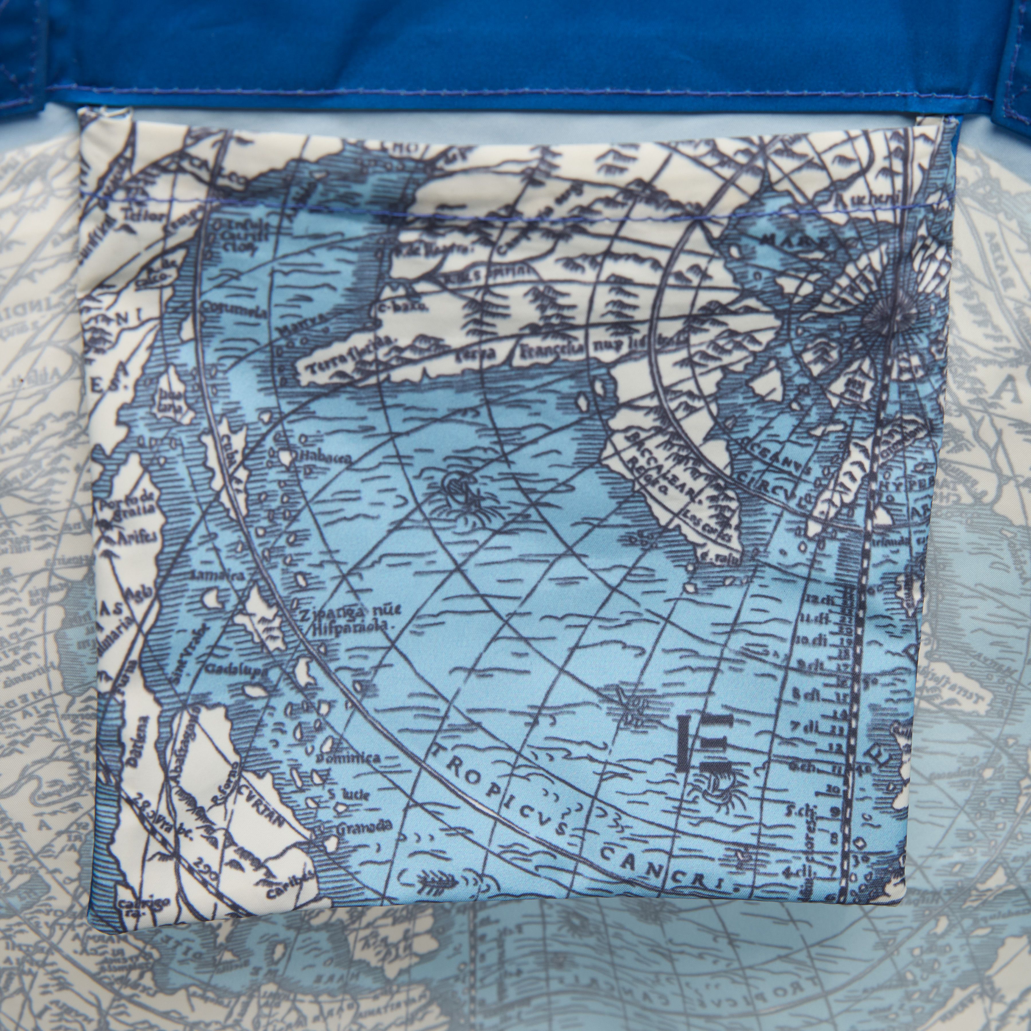 Shopper Bag - Mappemonde - Blue