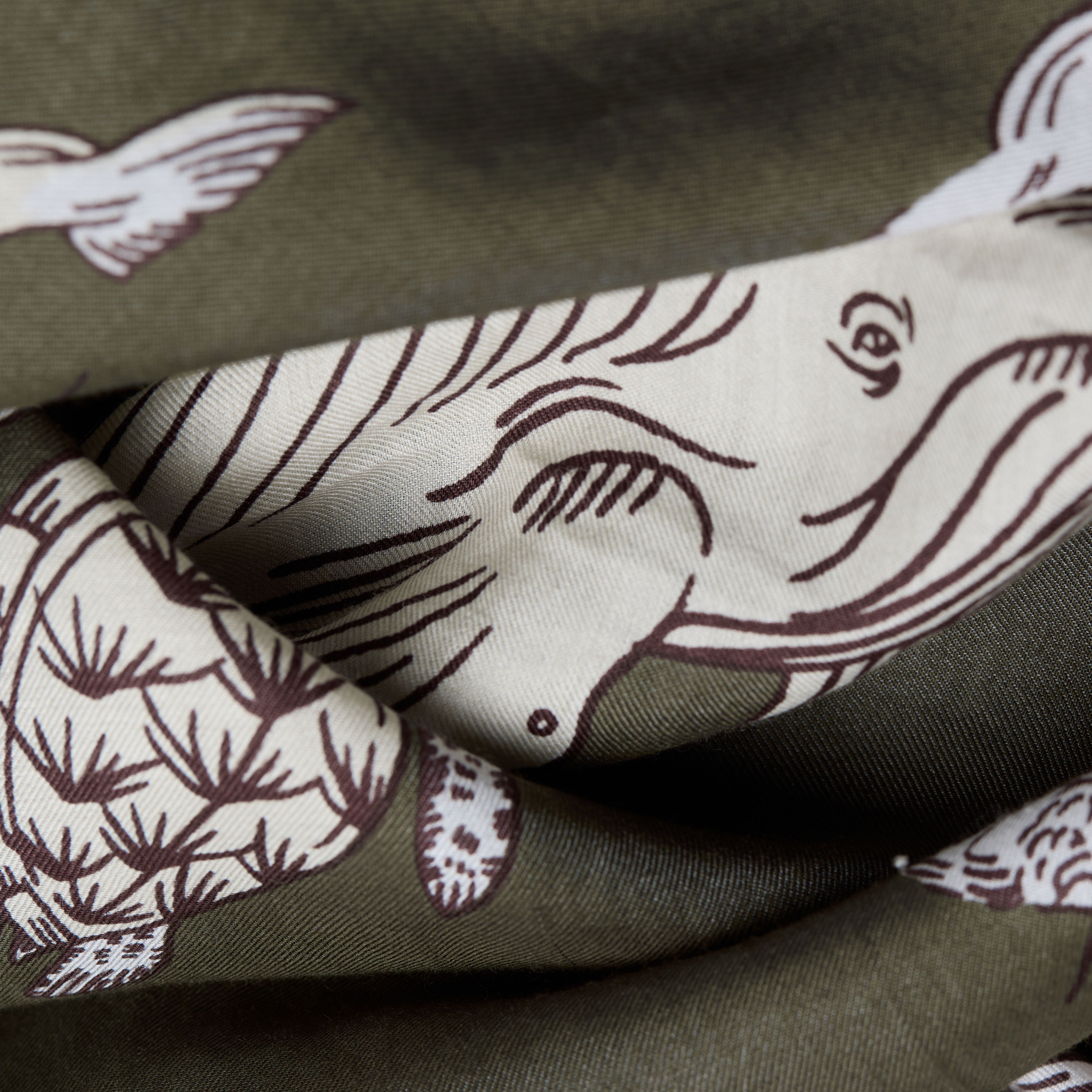 Schal 100 - Atlas - Khaki