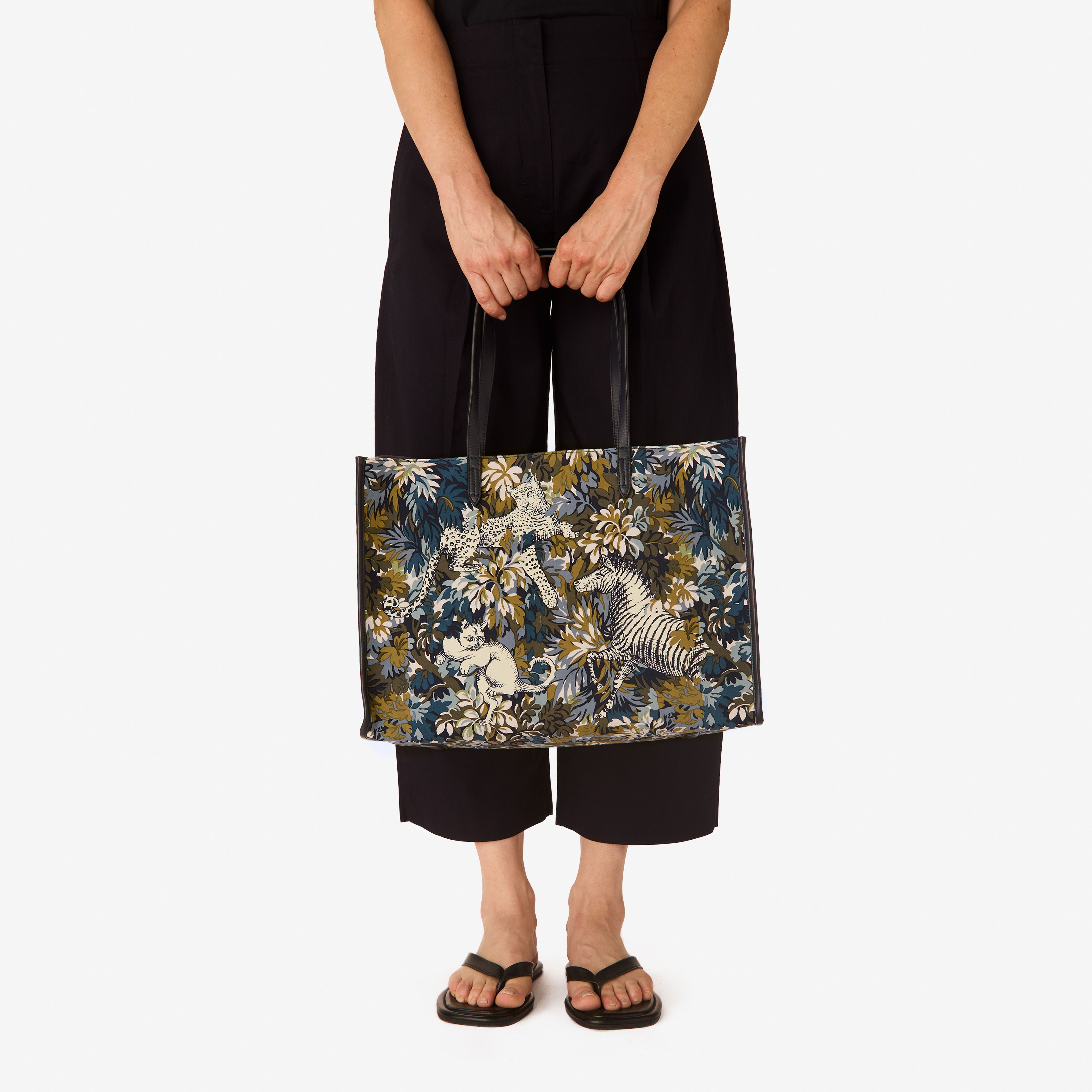 Sac Shopping - Bestiaire - Vert