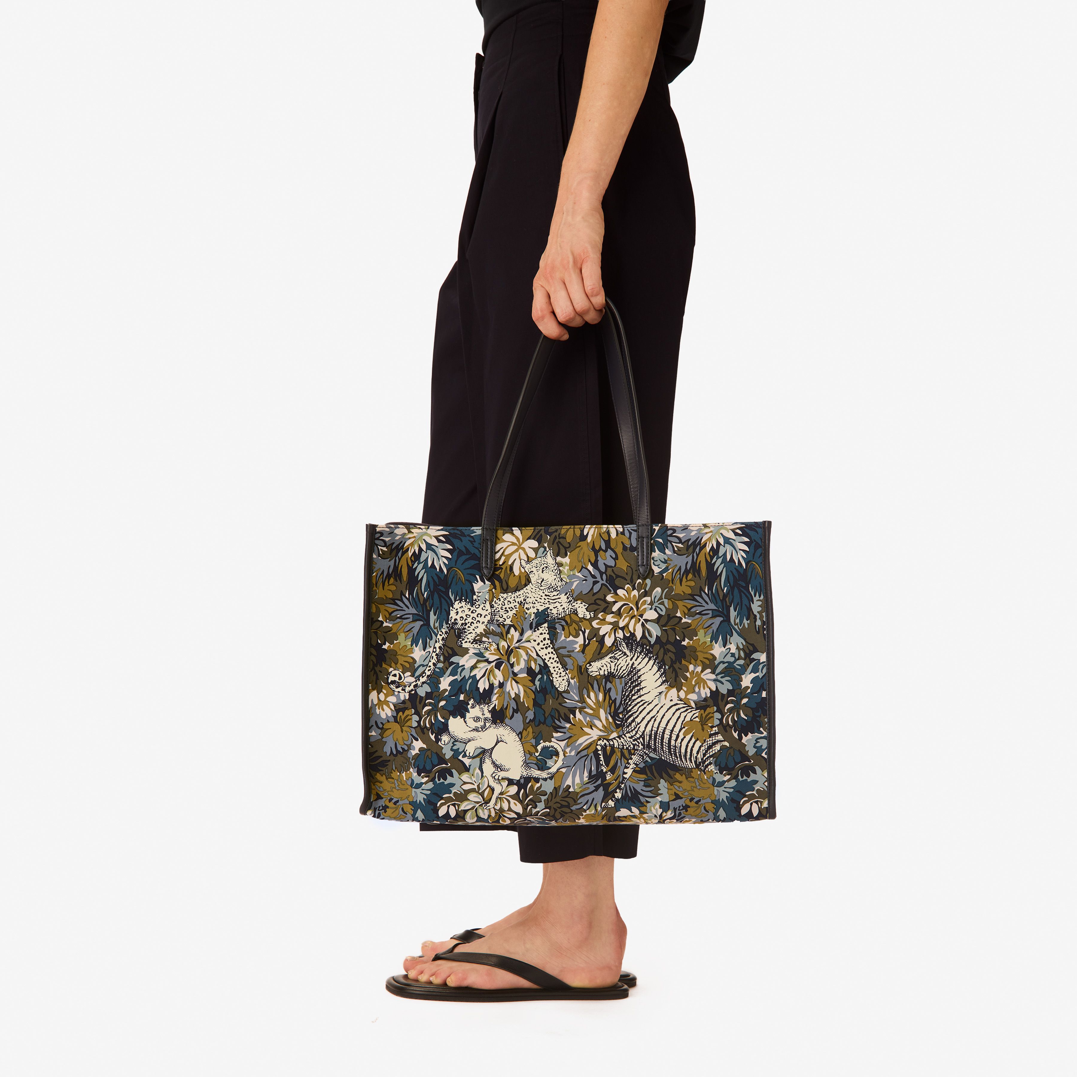 Sac Shopping - Bestiaire - Vert