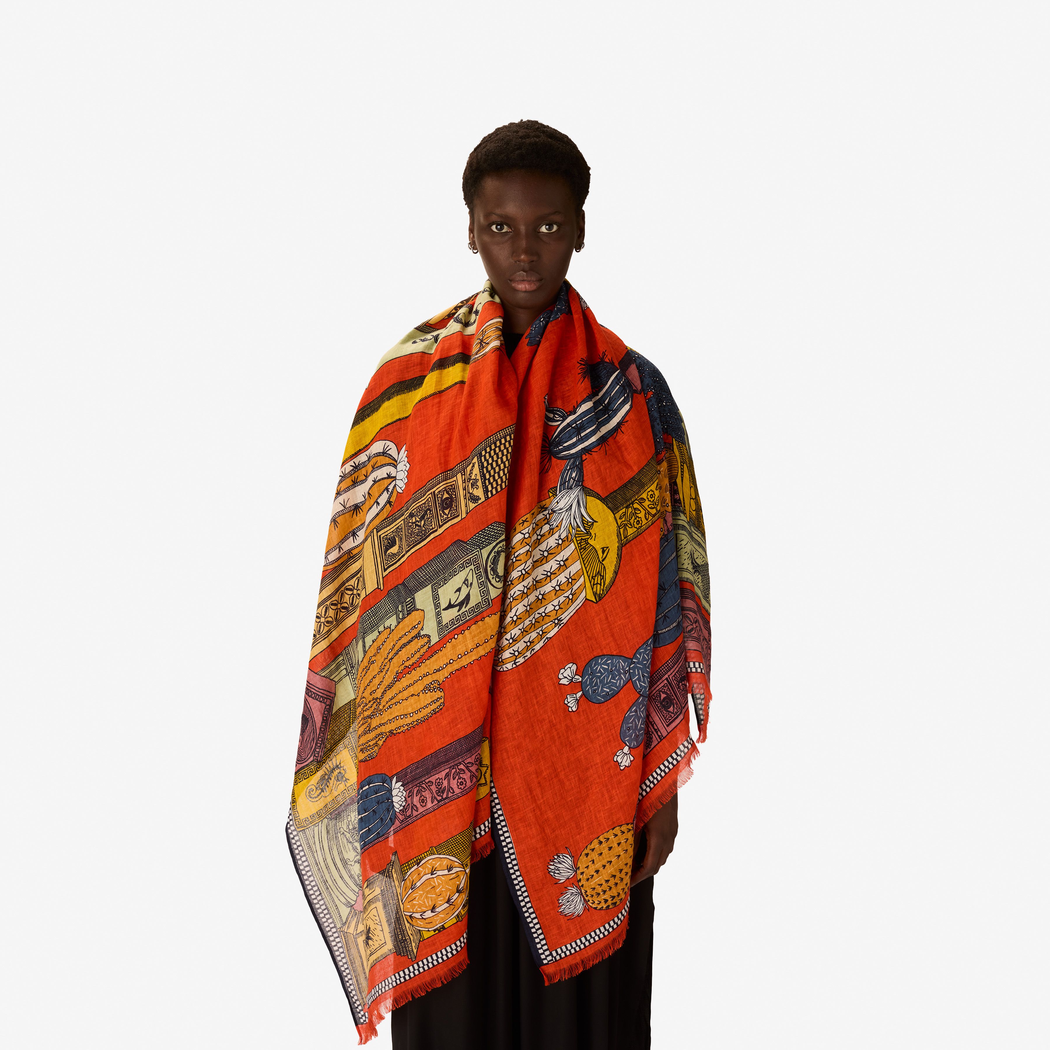 Scarf 100 - Tequila - Orange