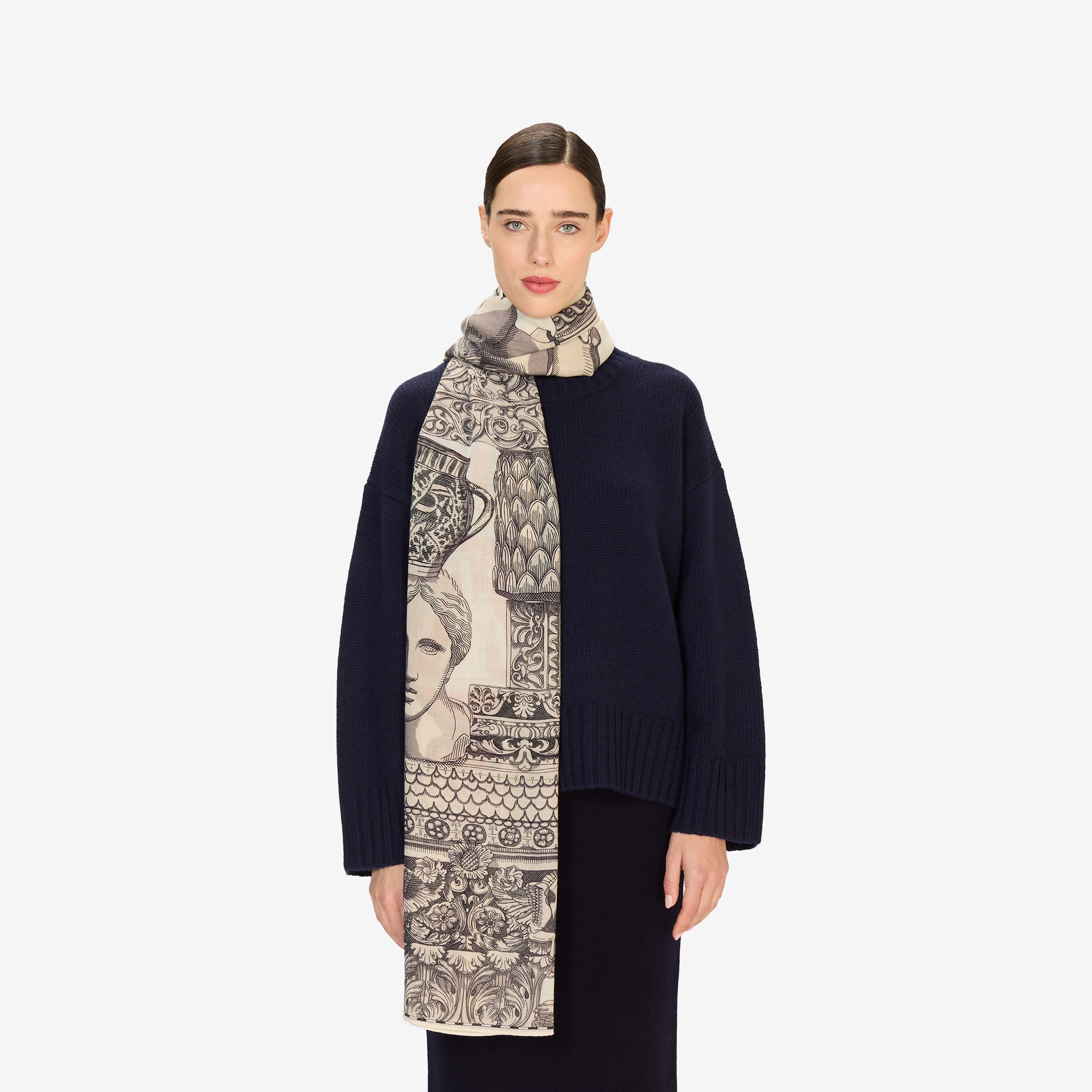 Scarf 80 - Archives - White