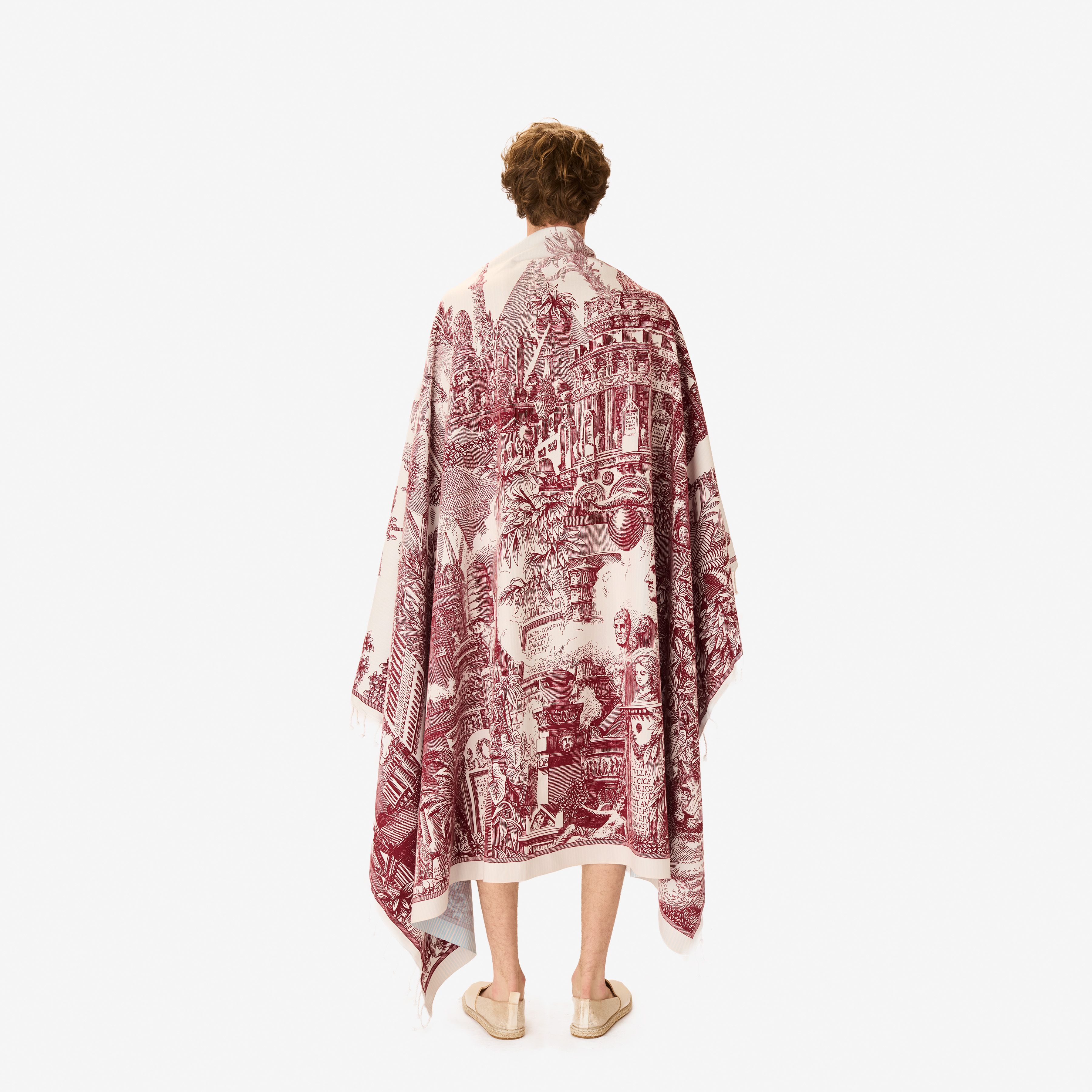 Fouta 140 - Piranesi - Rouge
