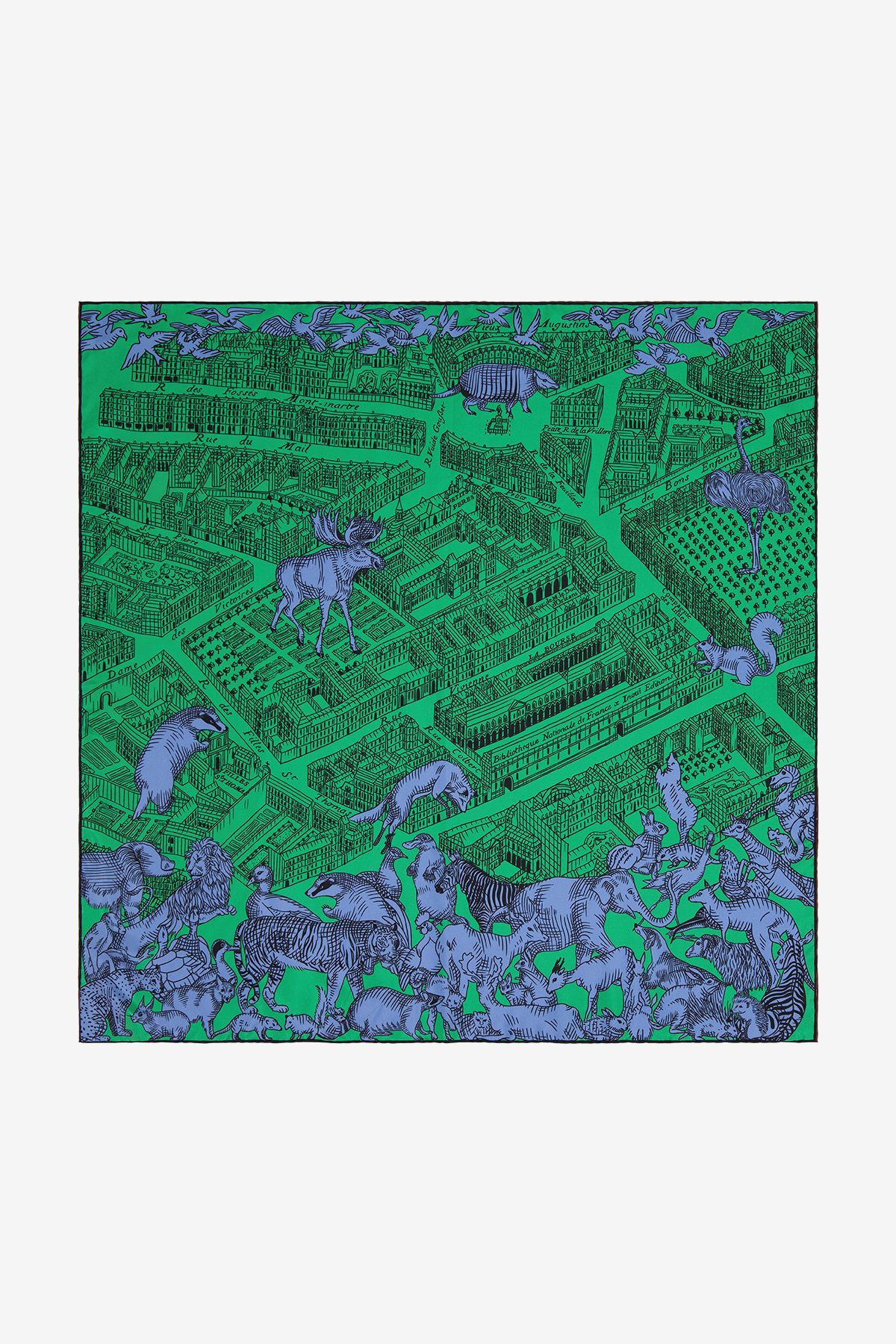 Square 70 - Turgot - Green