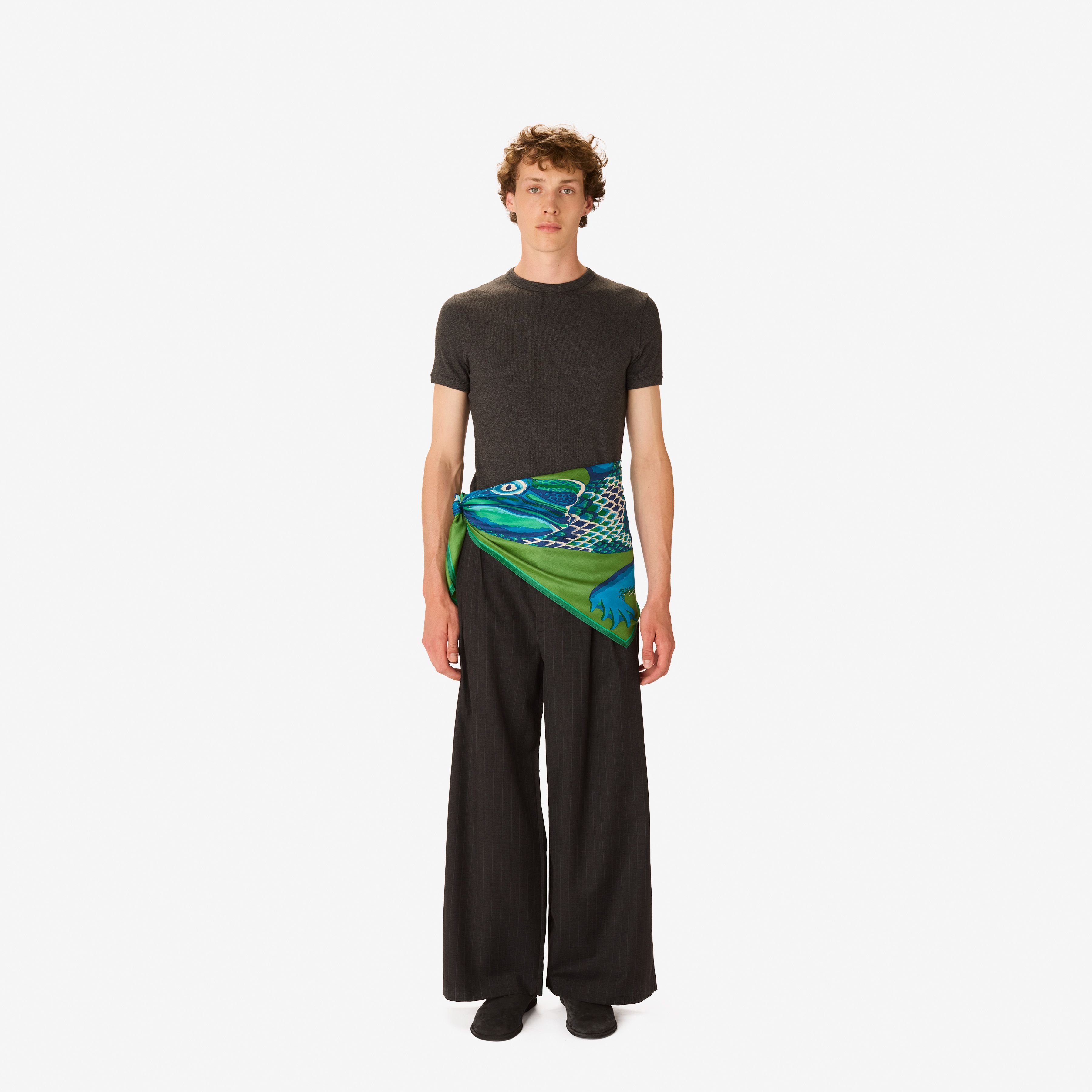 Square 100 - Croco - Green