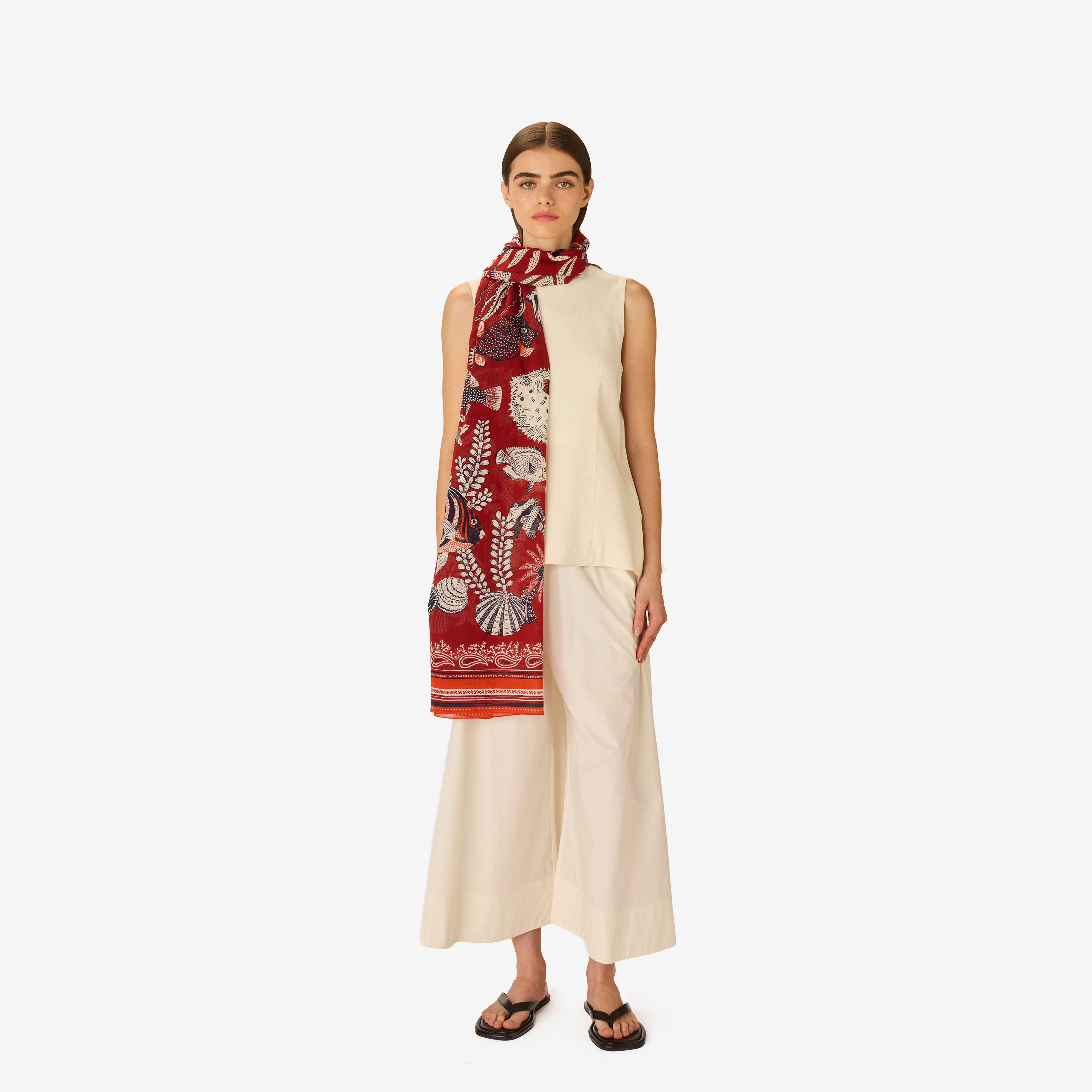 Scarf 100 - Neptune - Red