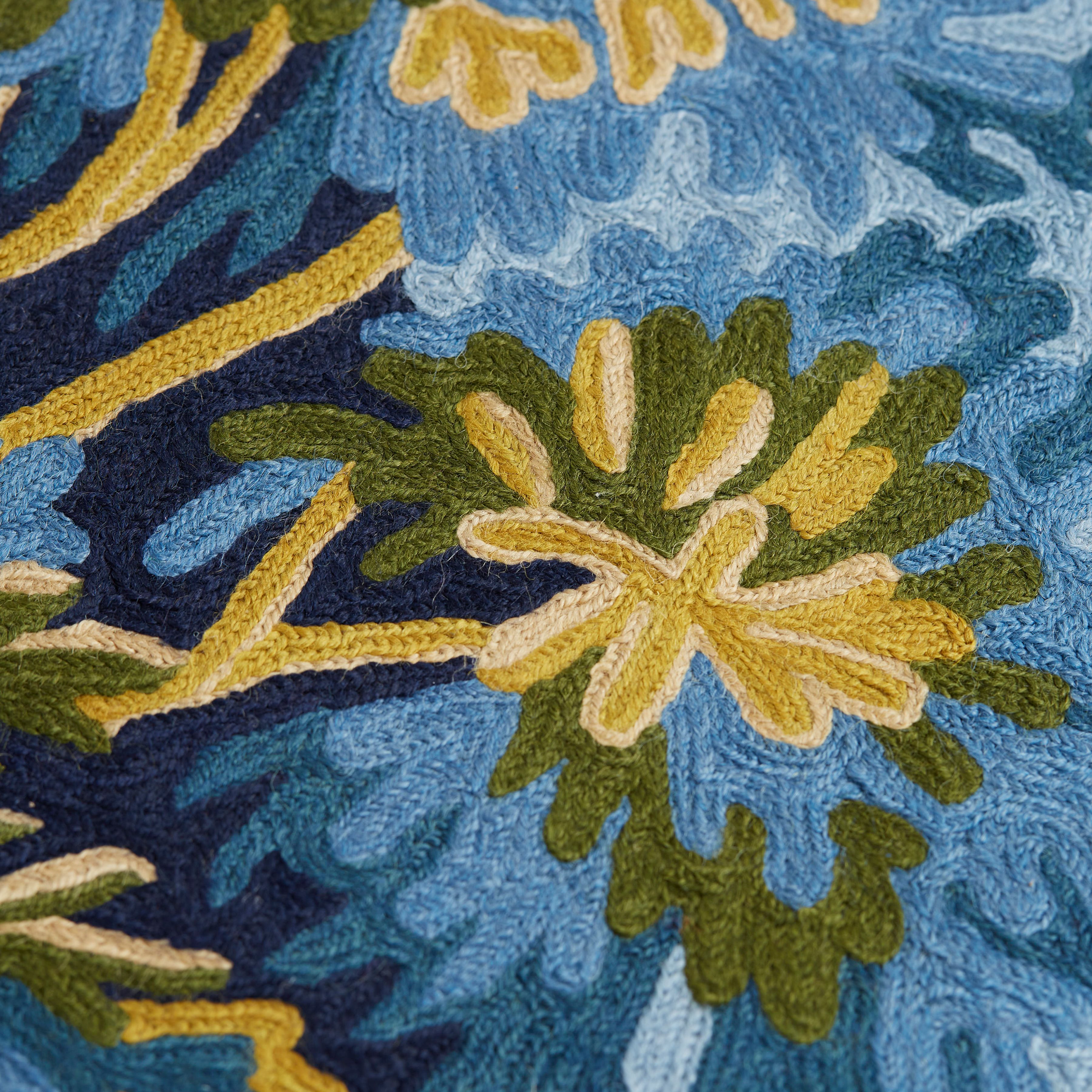 Cushion Cover 40 - Fontainebleau - Duck Blue